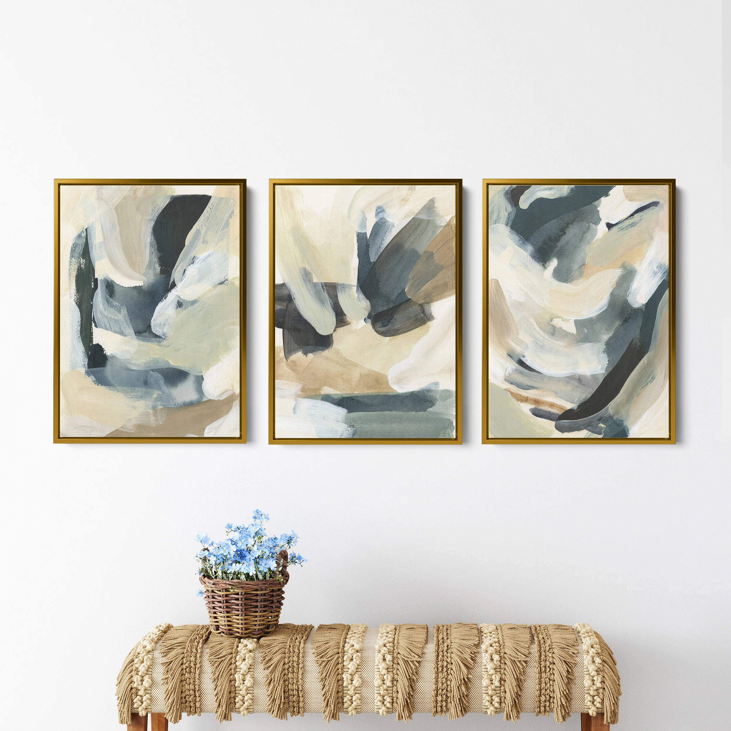 Modern Abstract Flow - Set of 3 - Image 6