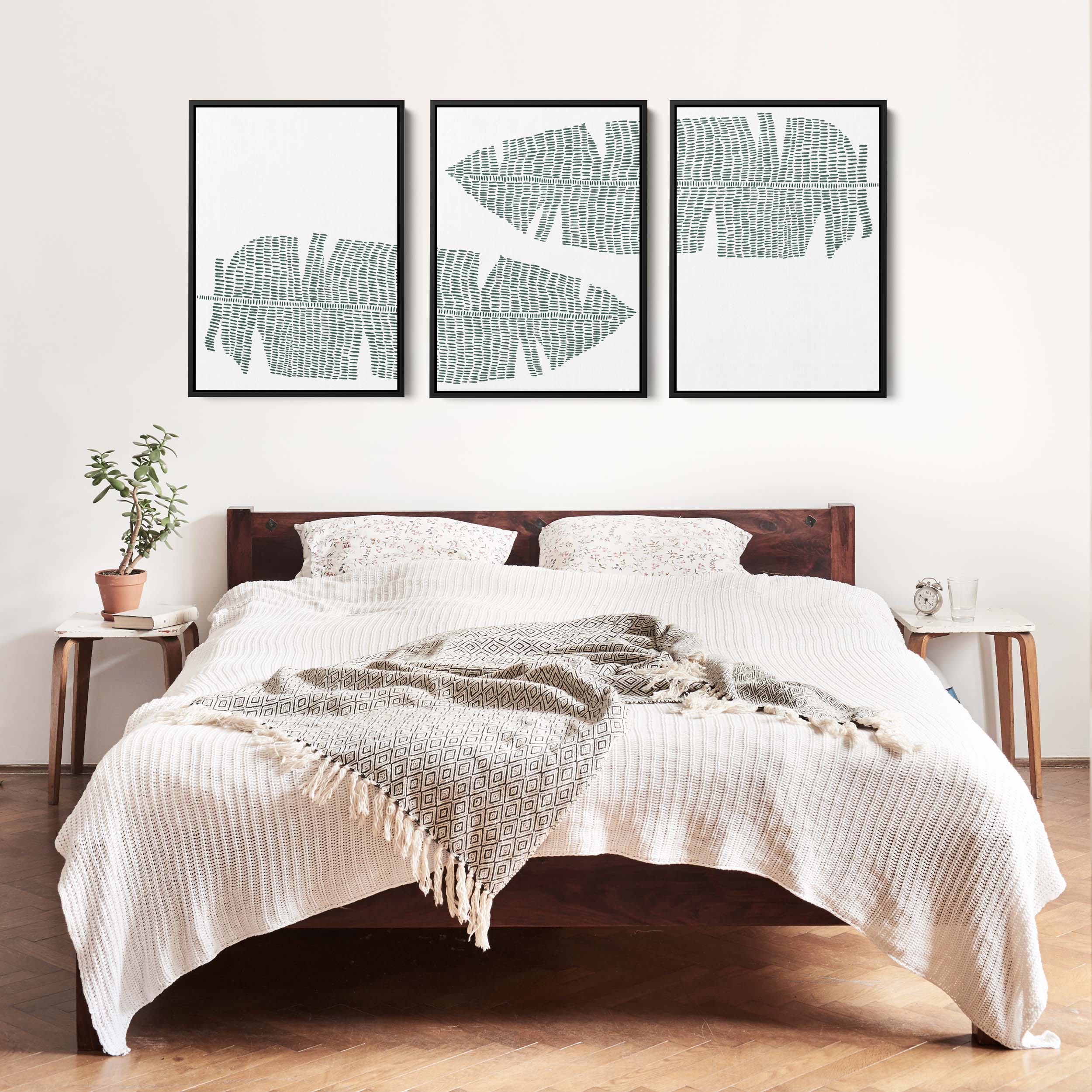 Modern Banana Leaves - Set of 3 - Image 10