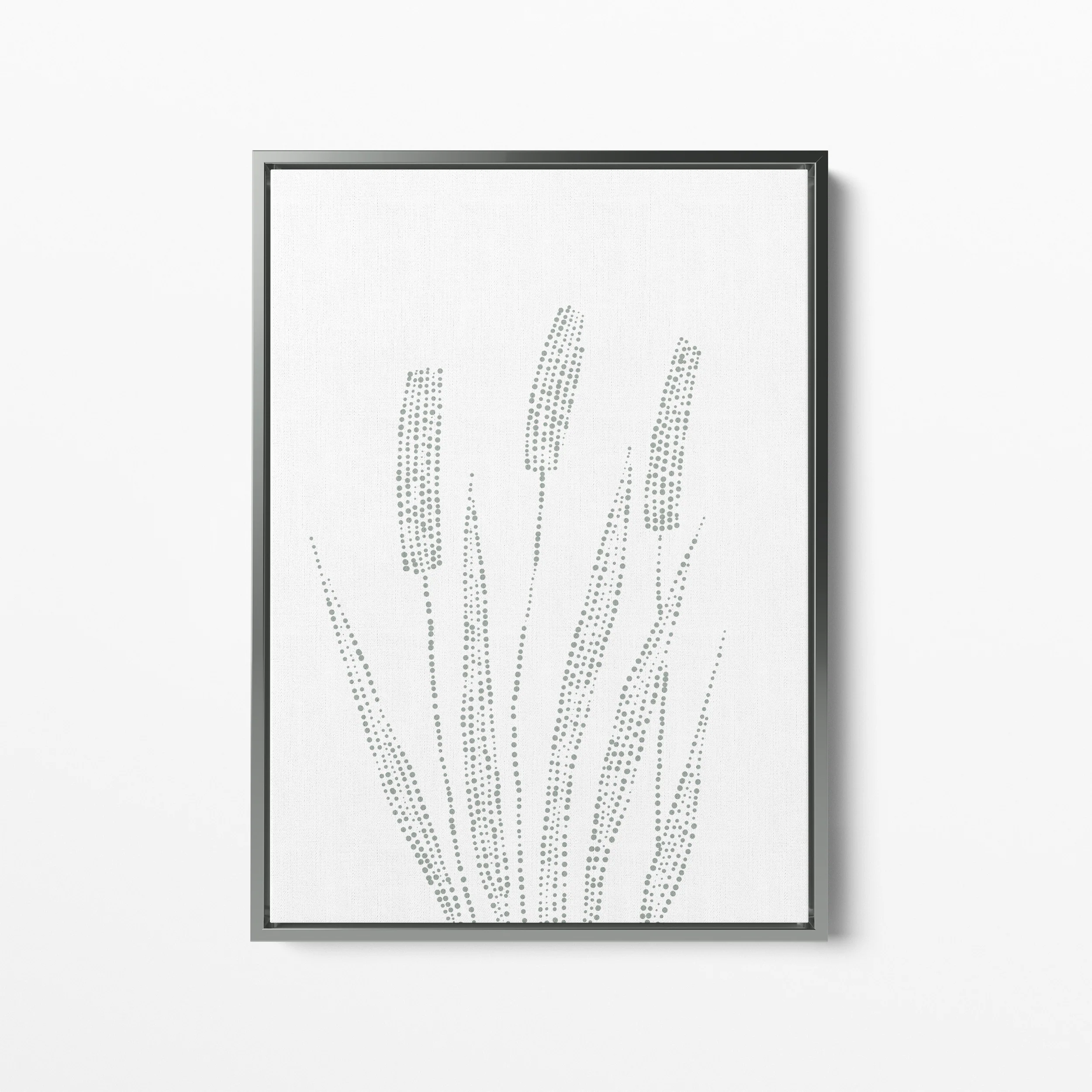 Modern Cattail Illustration - Image 5