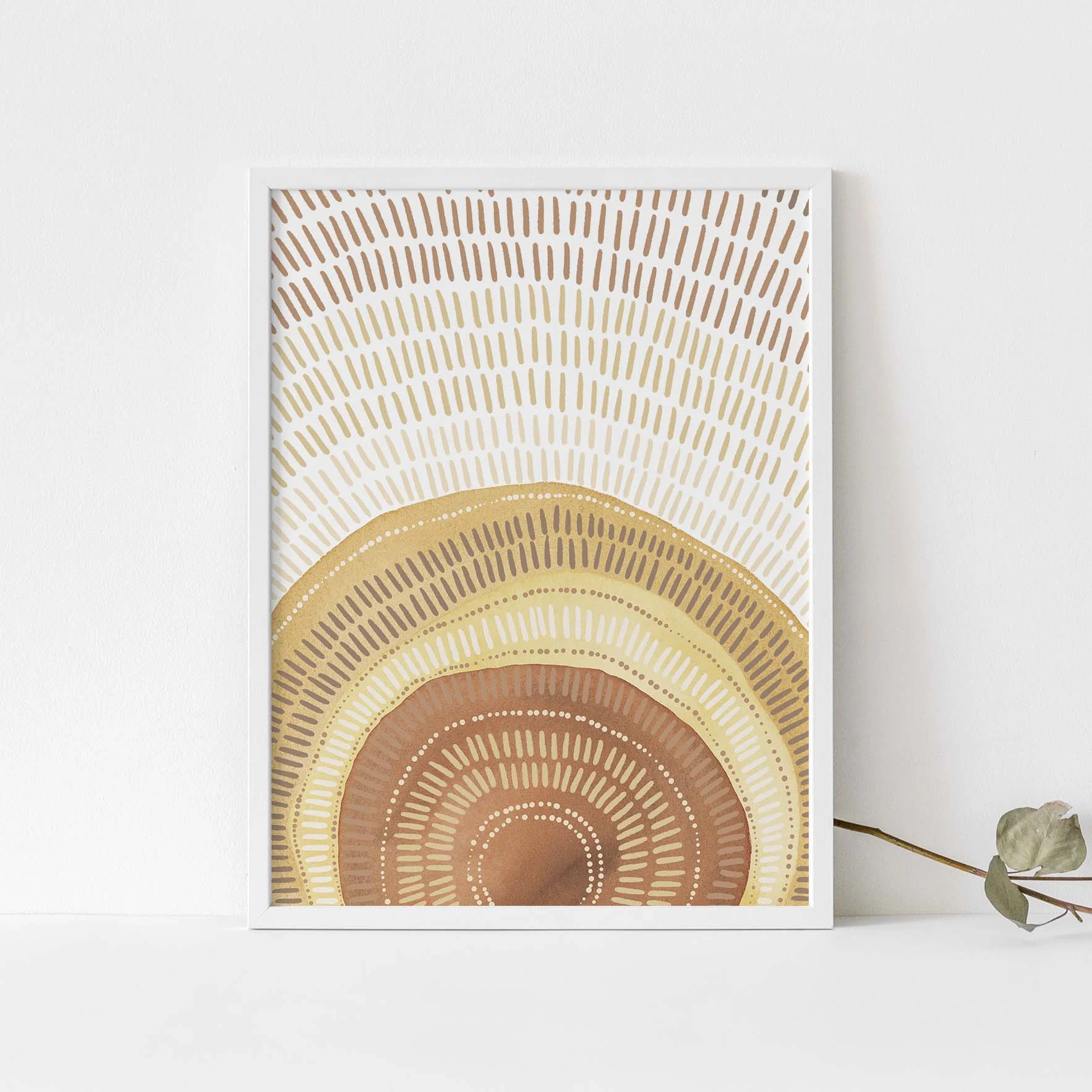 Modern Mid Century Sunrise - Image 2