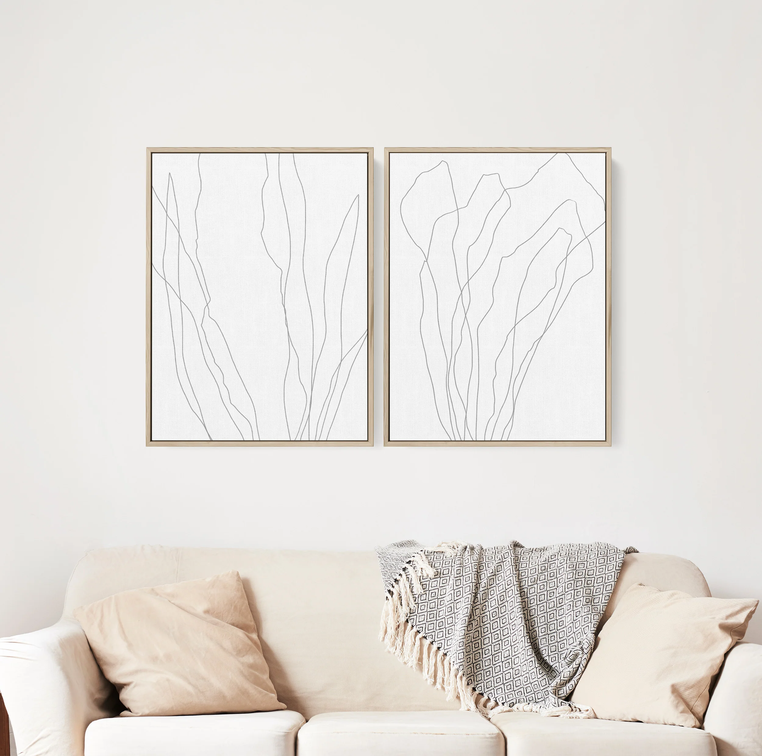 Modern Minimalist Seaweed Illustration - Set of 2 - Image 12