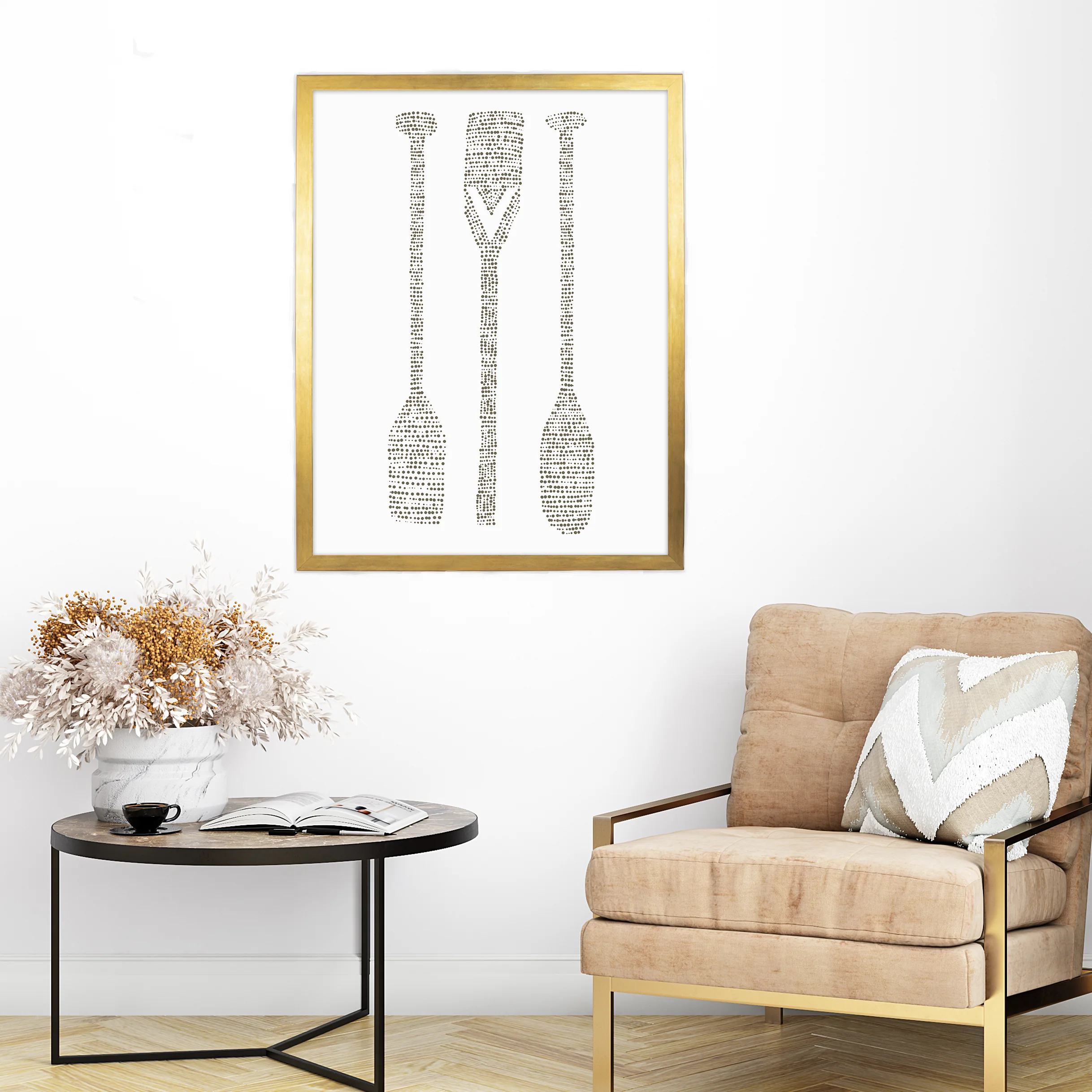 Modern Paddle Oar Illustration - Image 10