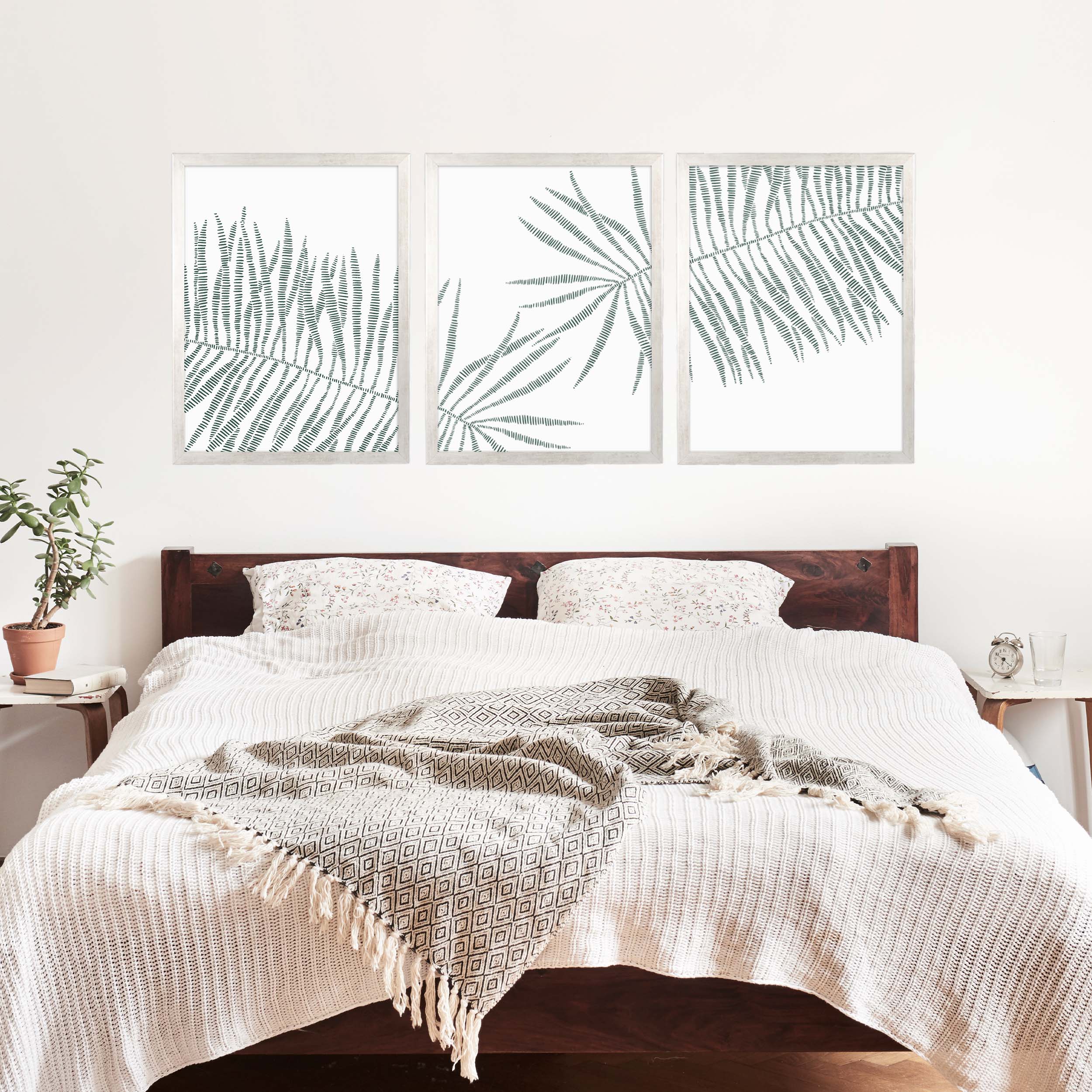 Modern Palm Leaves - Set of 3 - Image 8