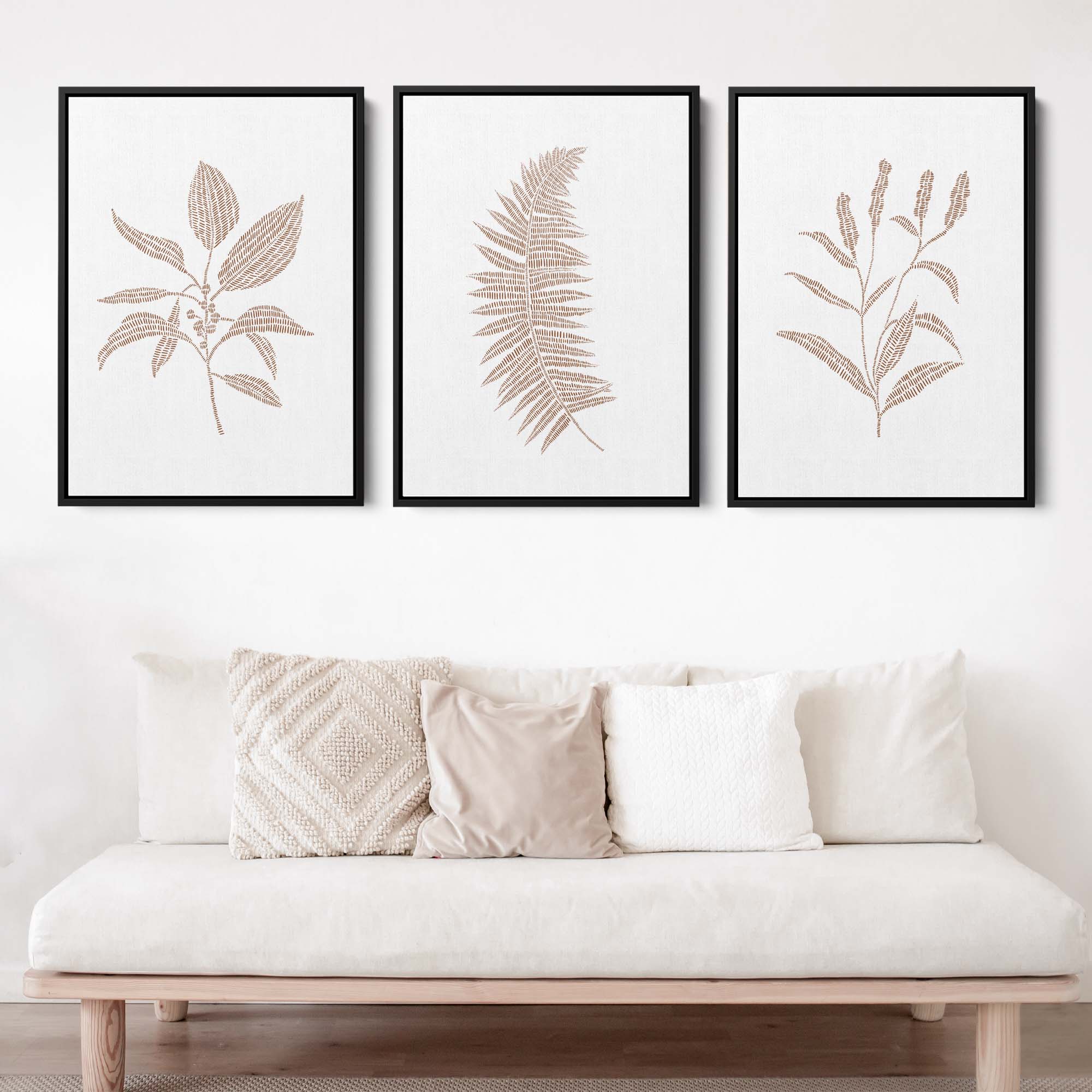 Modern Plant Life Triptych - Set of 3 - Image 10