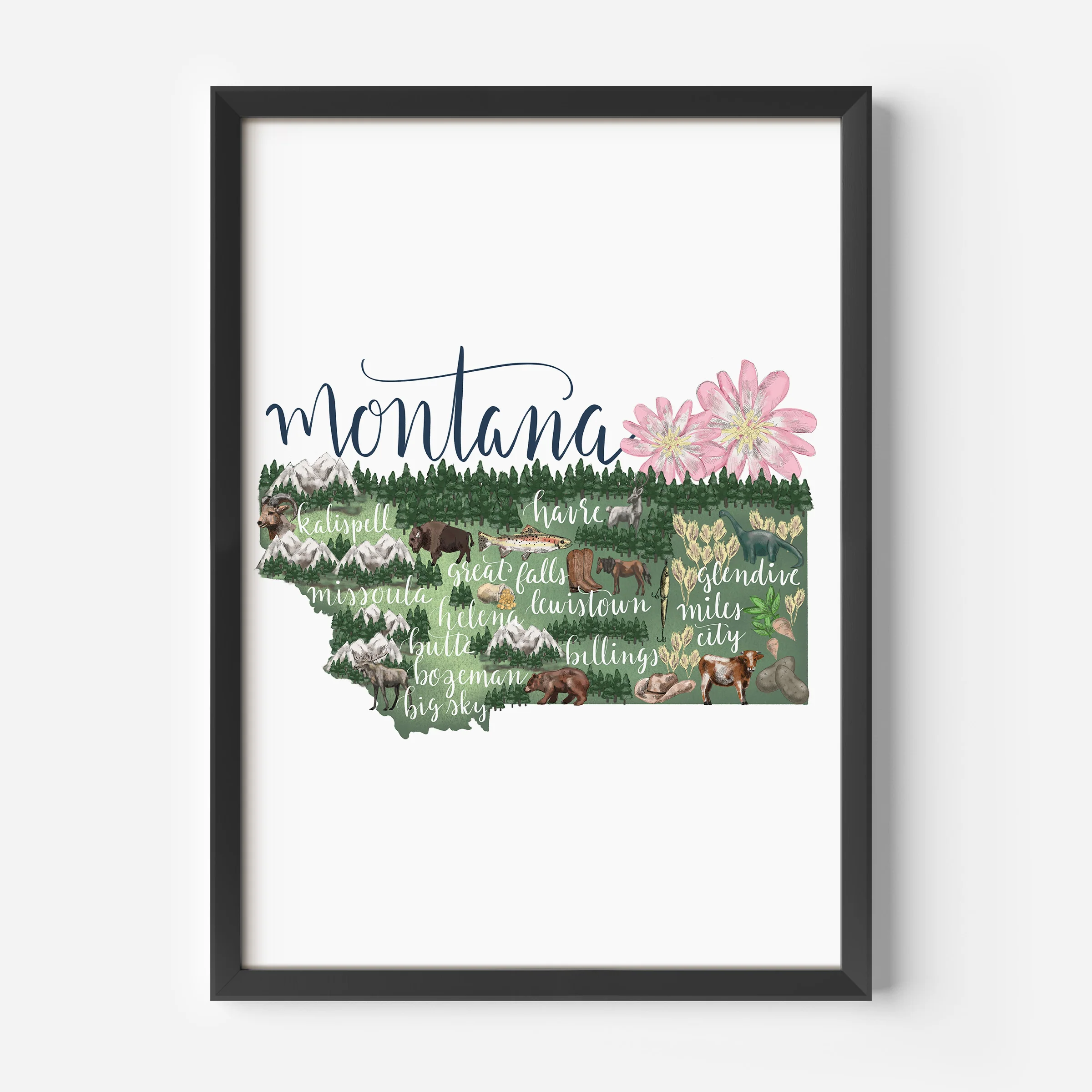 Montana Map - Image 2