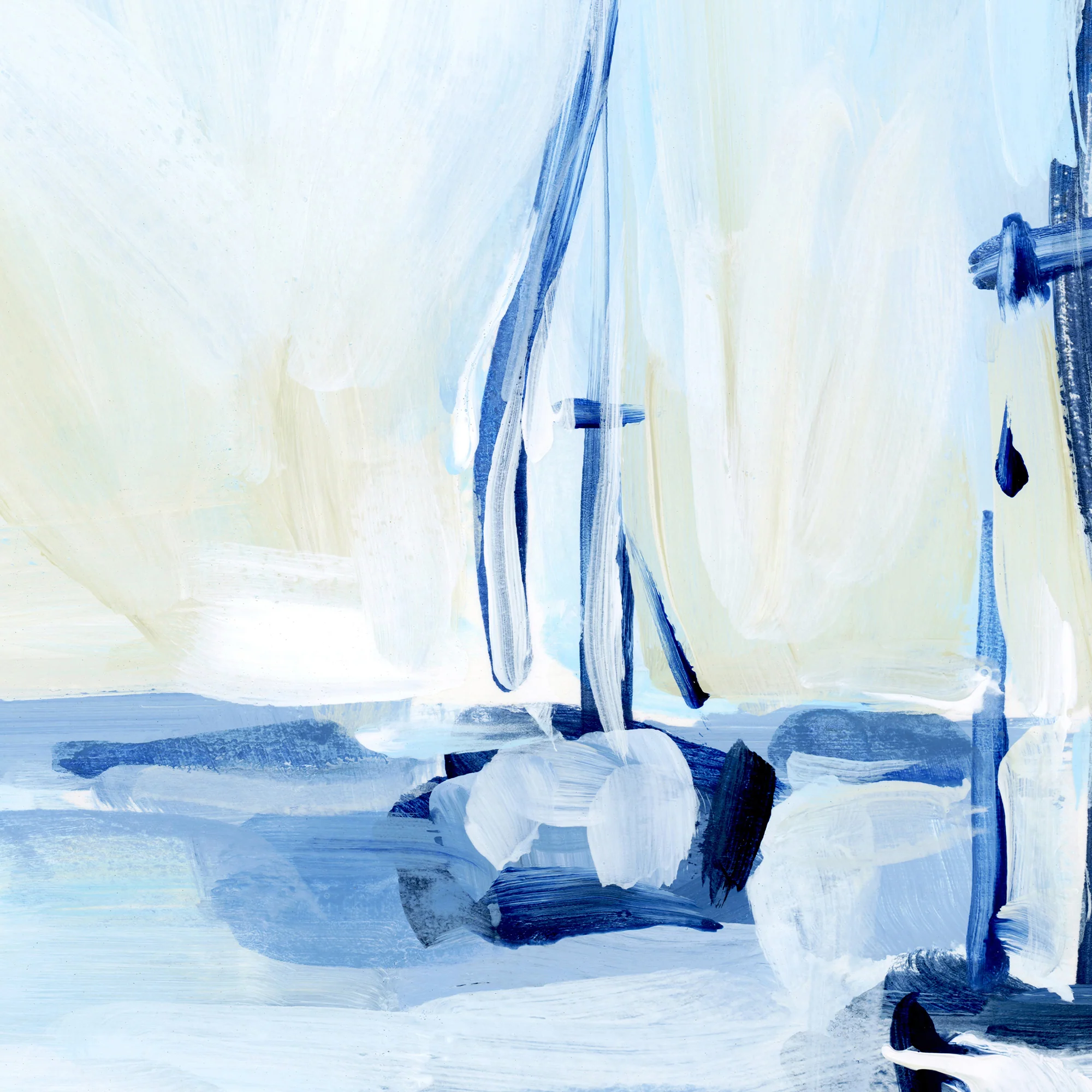 Moored Sailboats - Set of 2 - Image 13