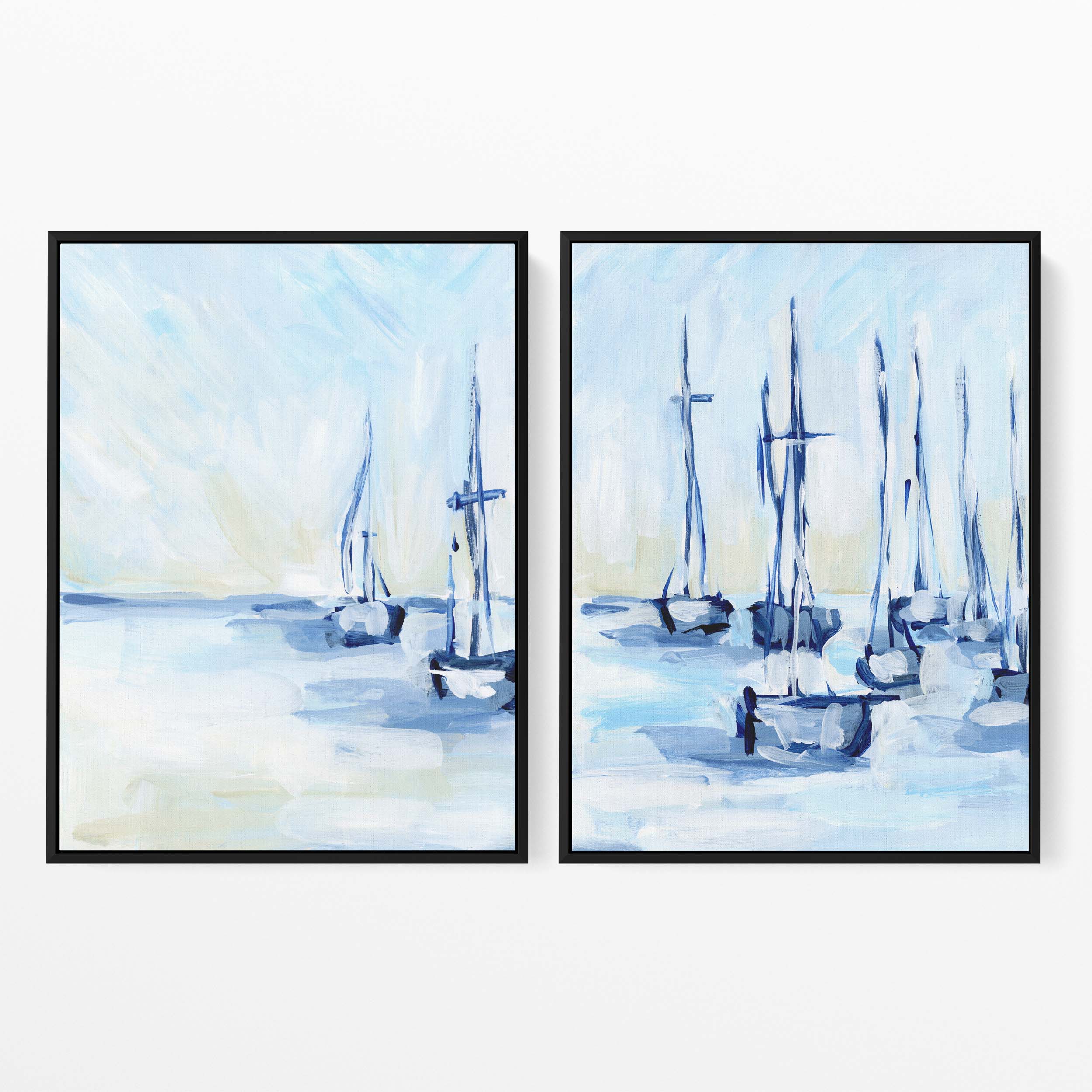 Moored Sailboats - Set of 2 - Image 5