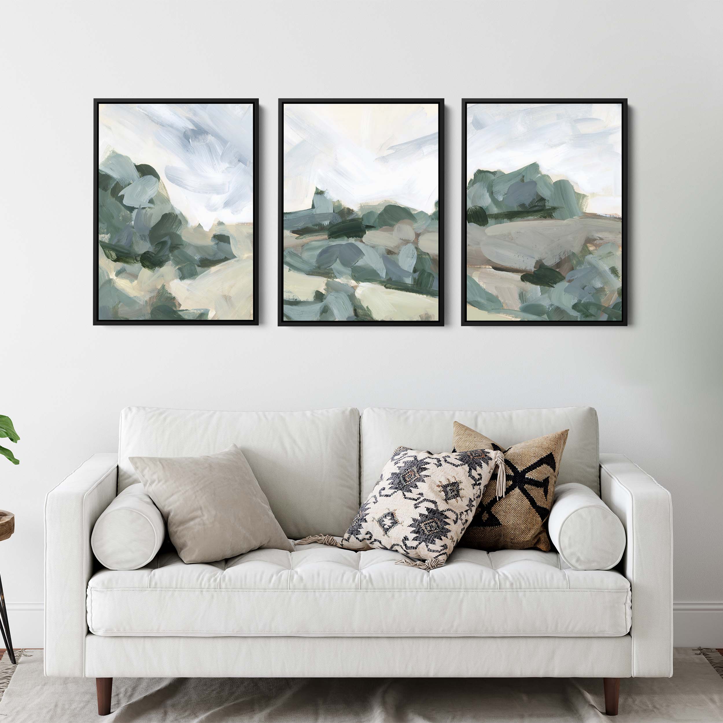 Muted Landscape Painting - Set of 3 - Image 8