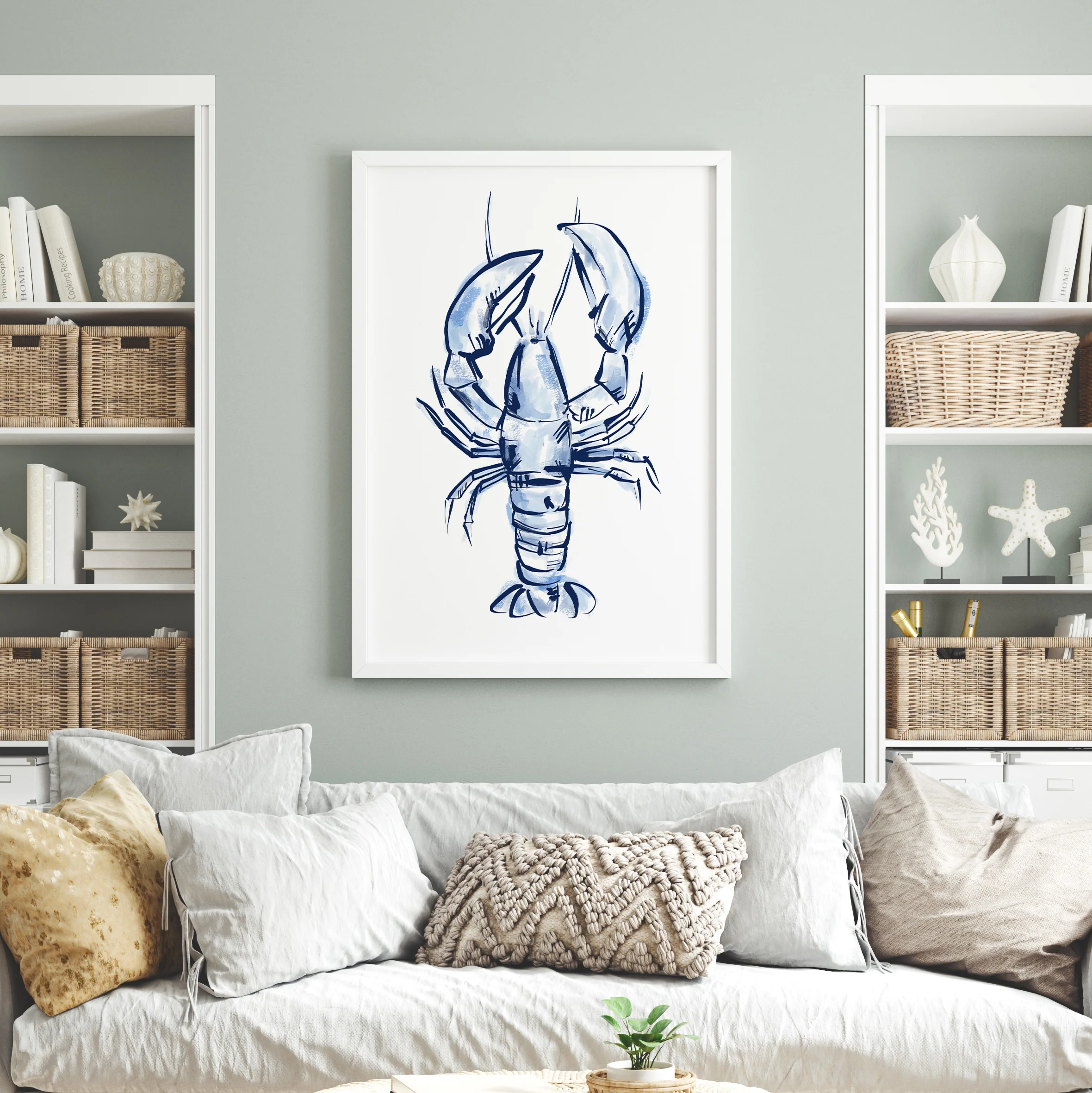 Nautical Lobster Sketch - Image 14