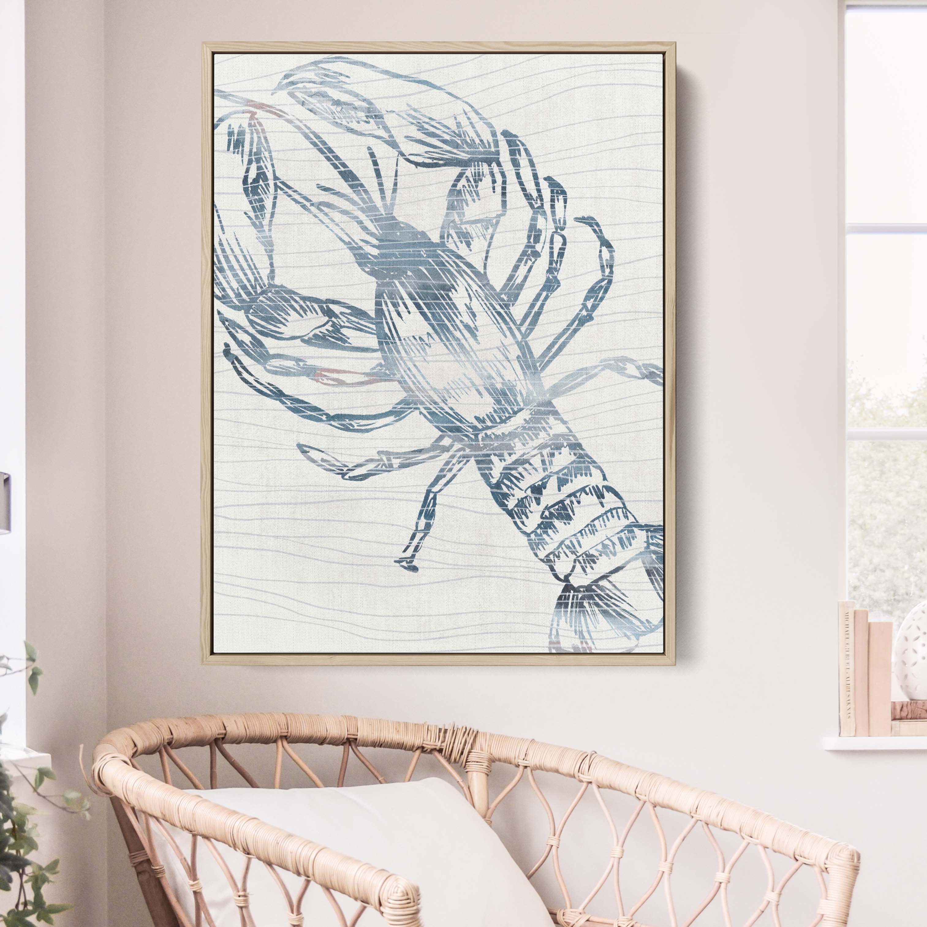 Nautical Lobster Watercolor - Image 9