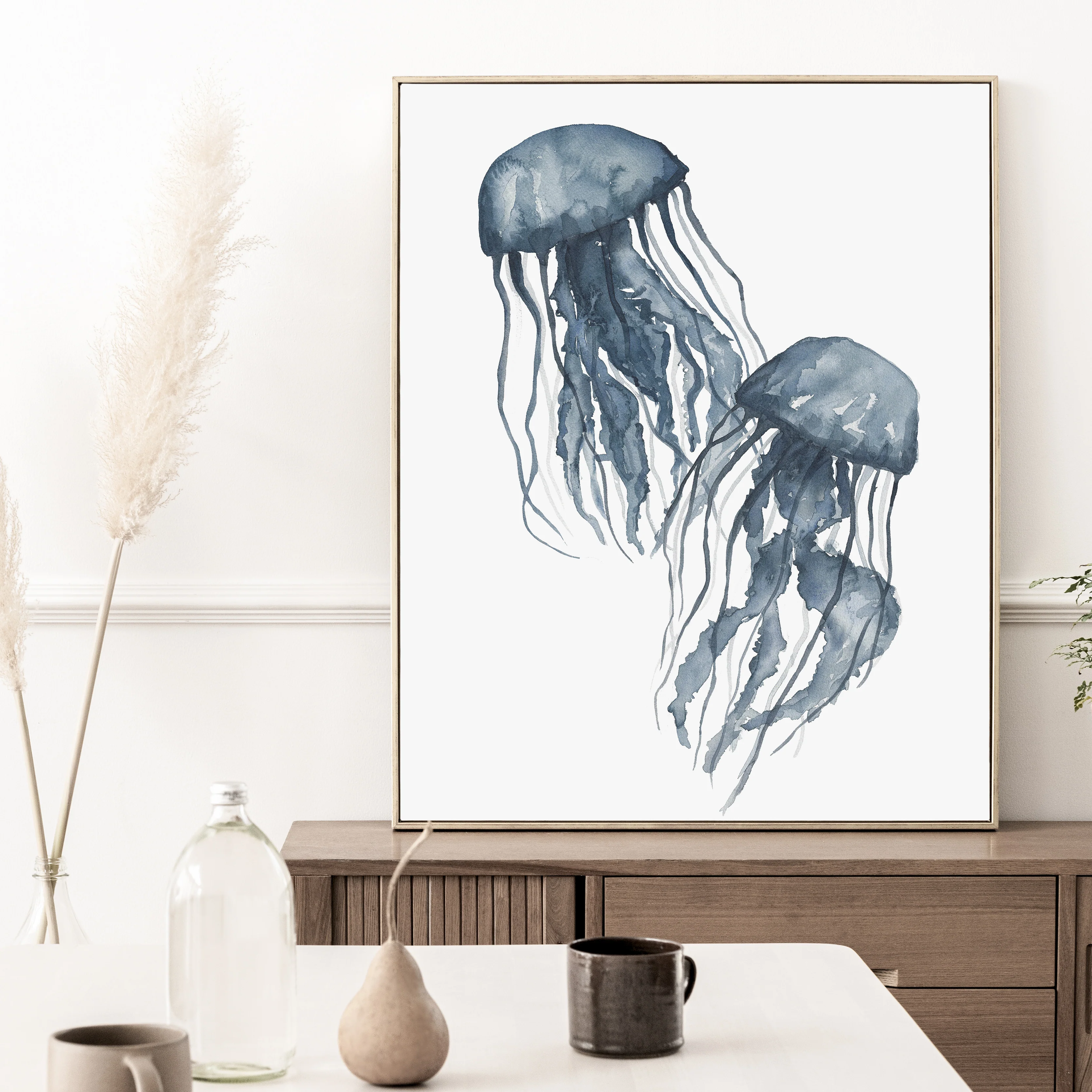 Navy Blue Jellyfish Duo - Image 13