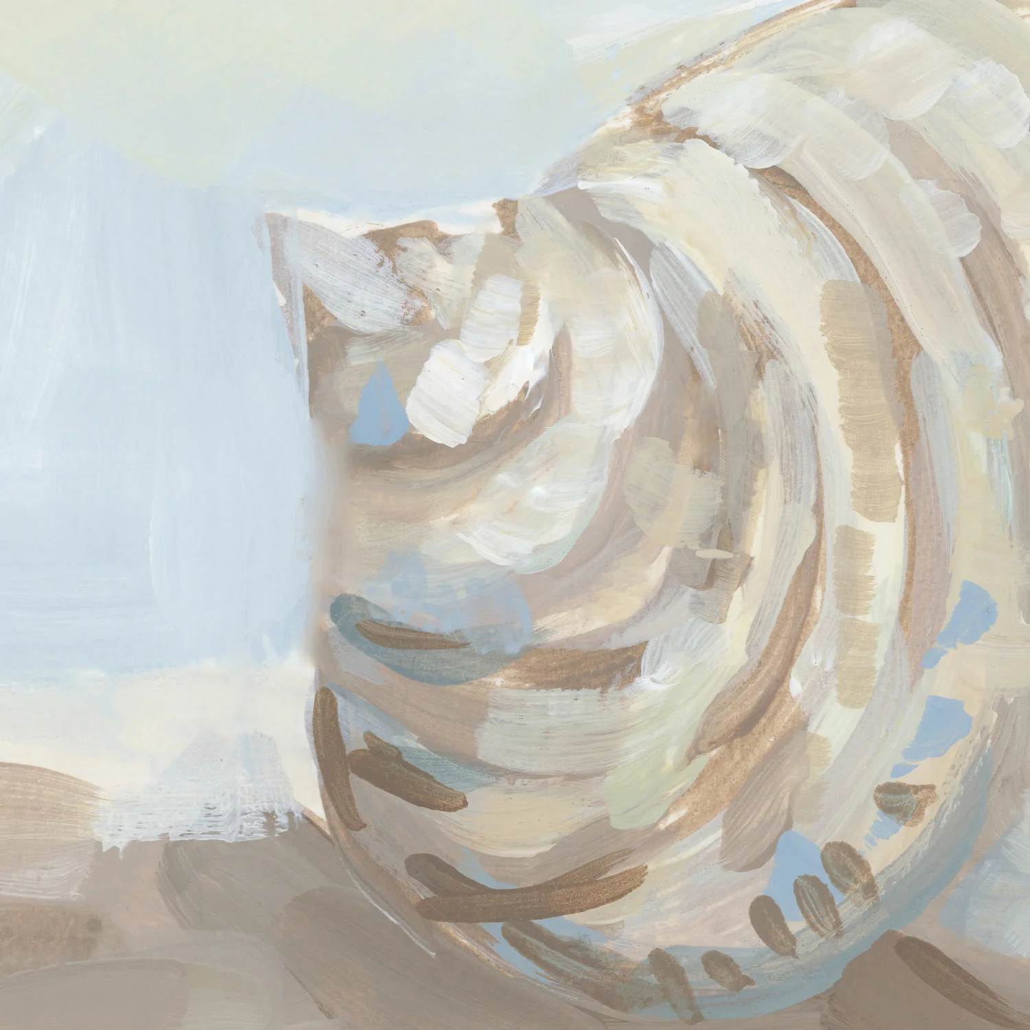 Neutral Coastal Seashell, No. 1 - Image 15