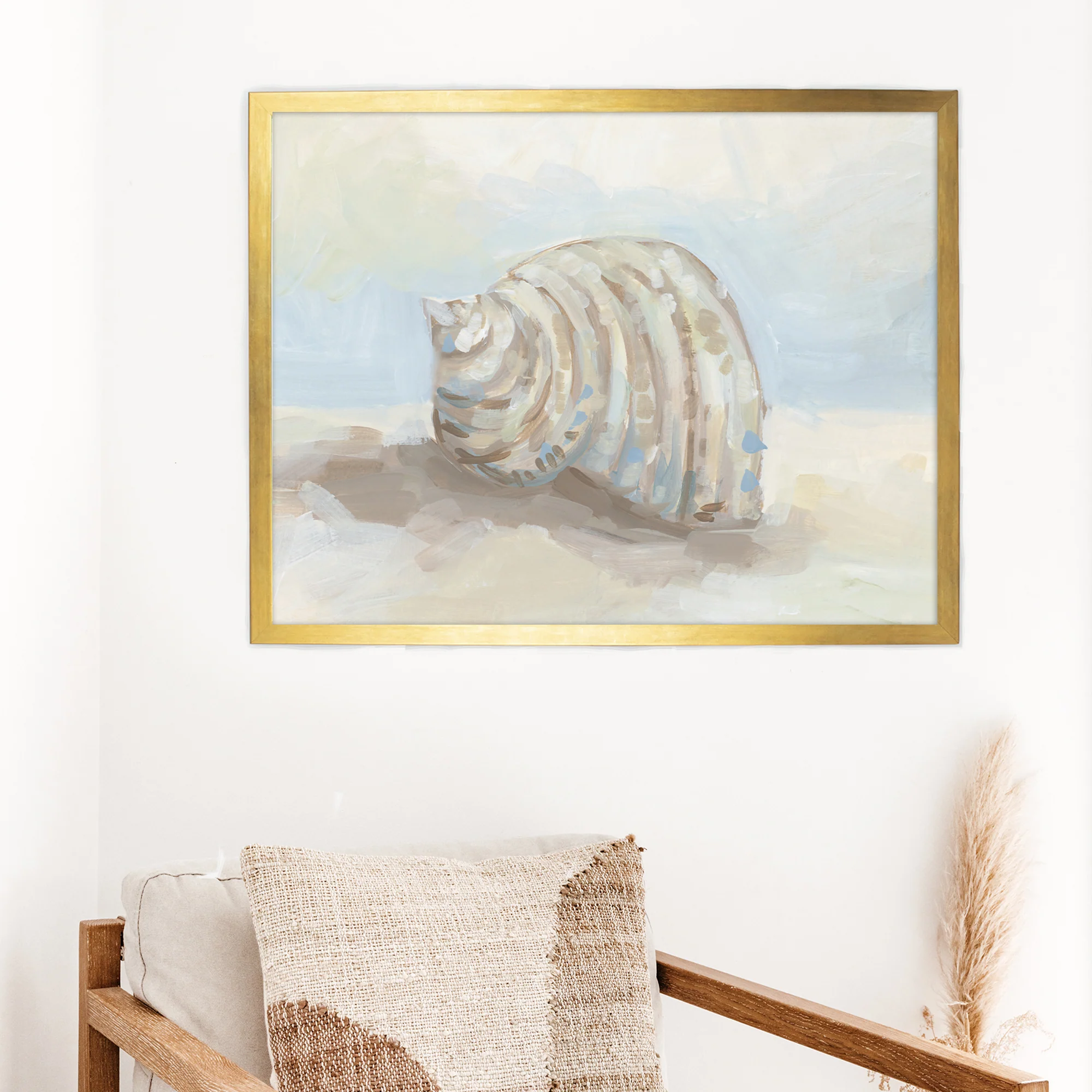 Neutral Coastal Seashell, No. 1 - Image 8