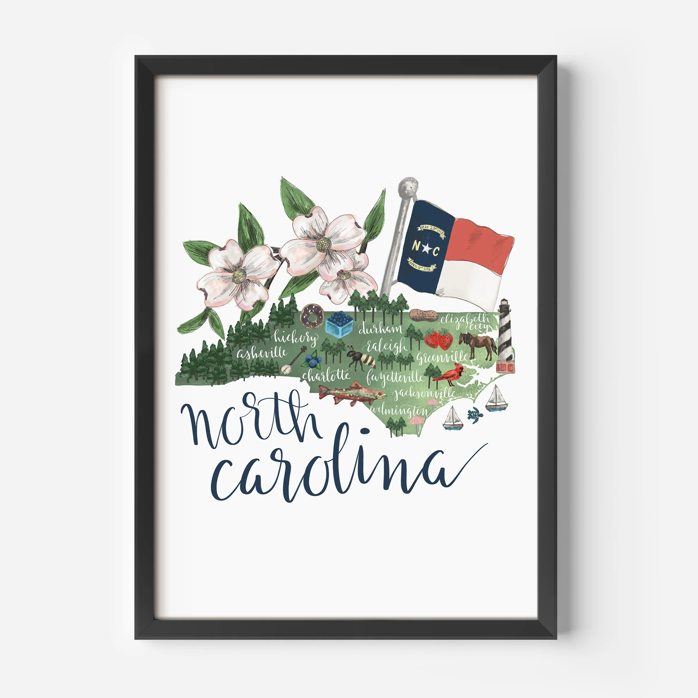 North Carolina Map - Image 4