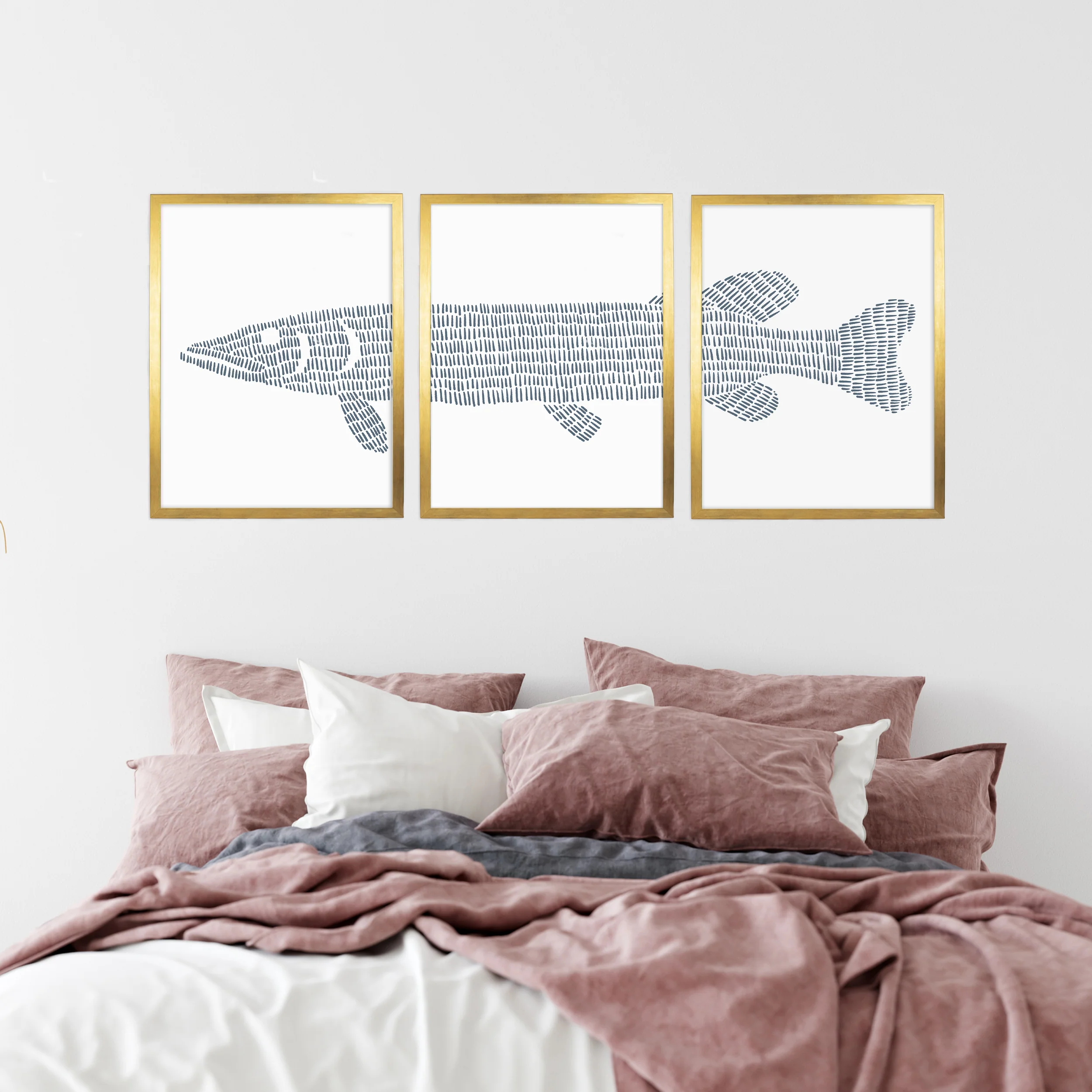Northern Pike Lake Fish - Set of 3 - Image 11