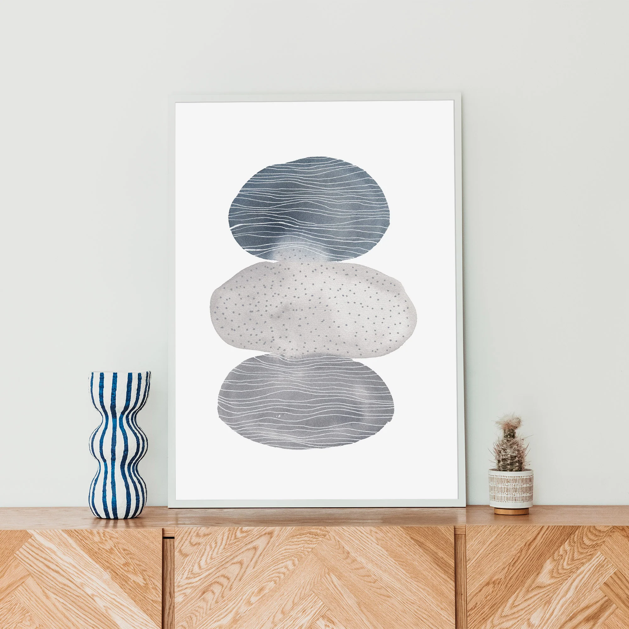 Ocean Patterned Circles - Image 13