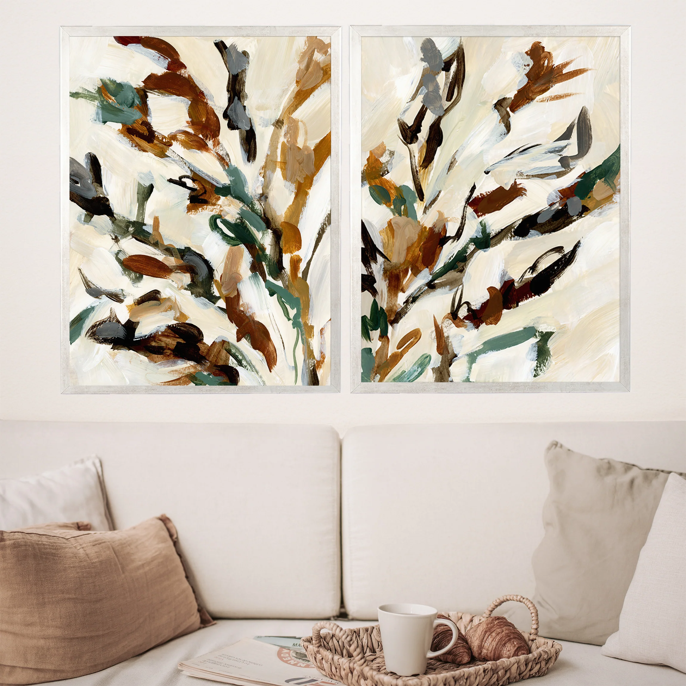 October Fields Diptych - Set of 2 - Image 6