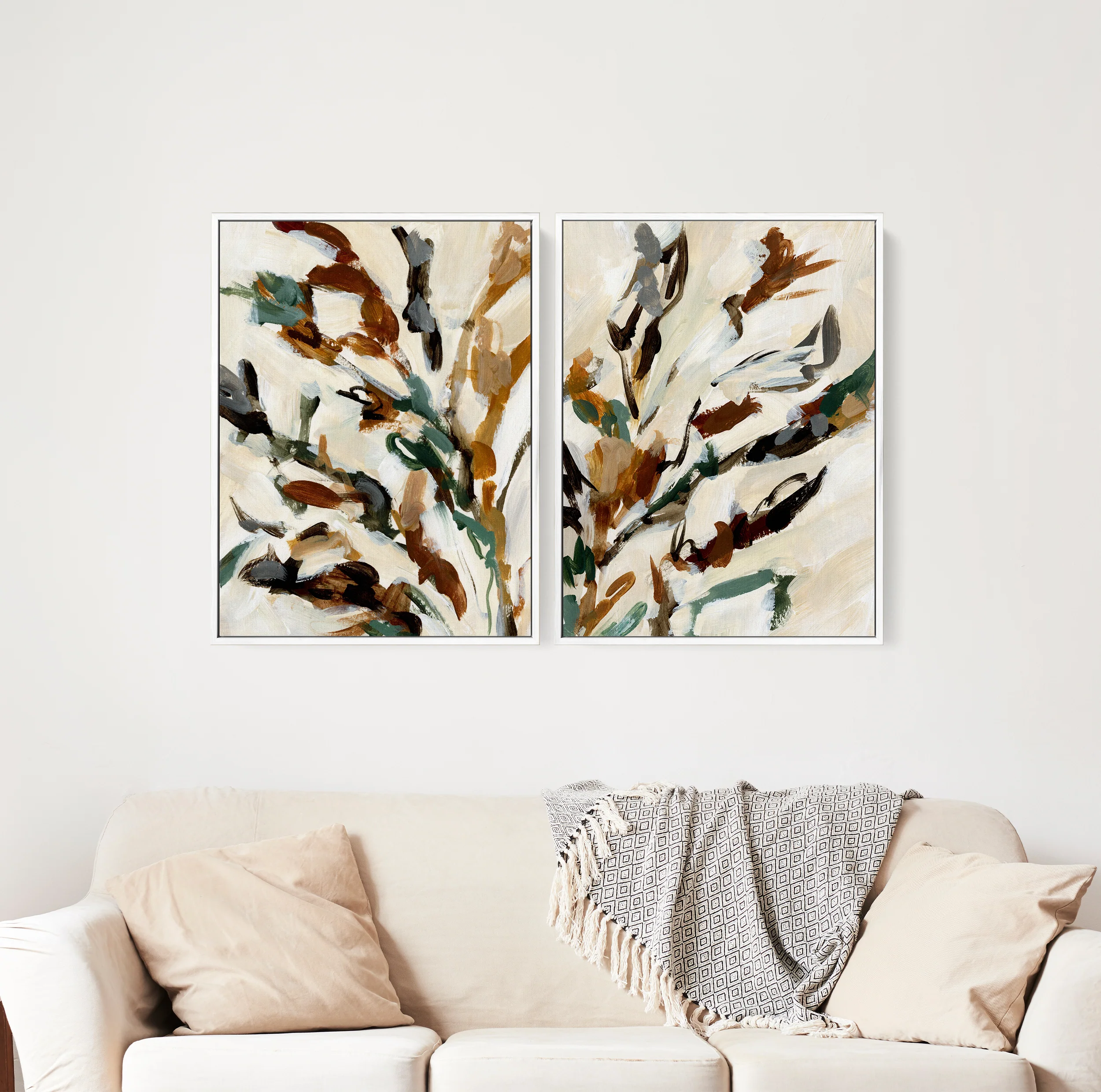 October Fields Diptych - Set of 2 - Image 8