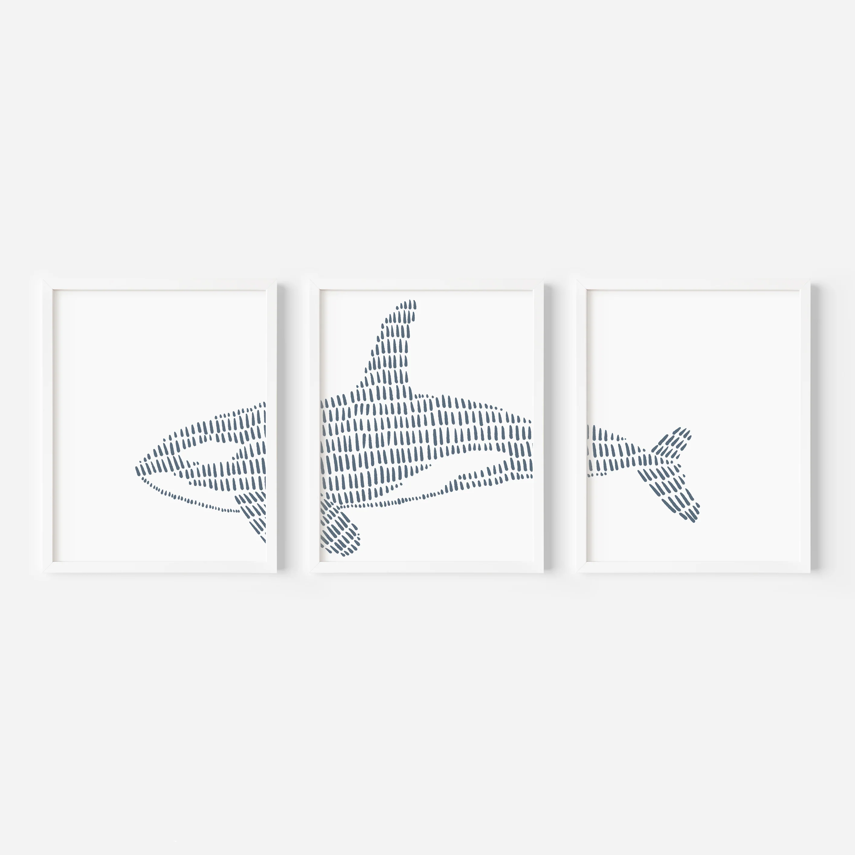 Orca Whale Illustration - Set of 3 - Image 3