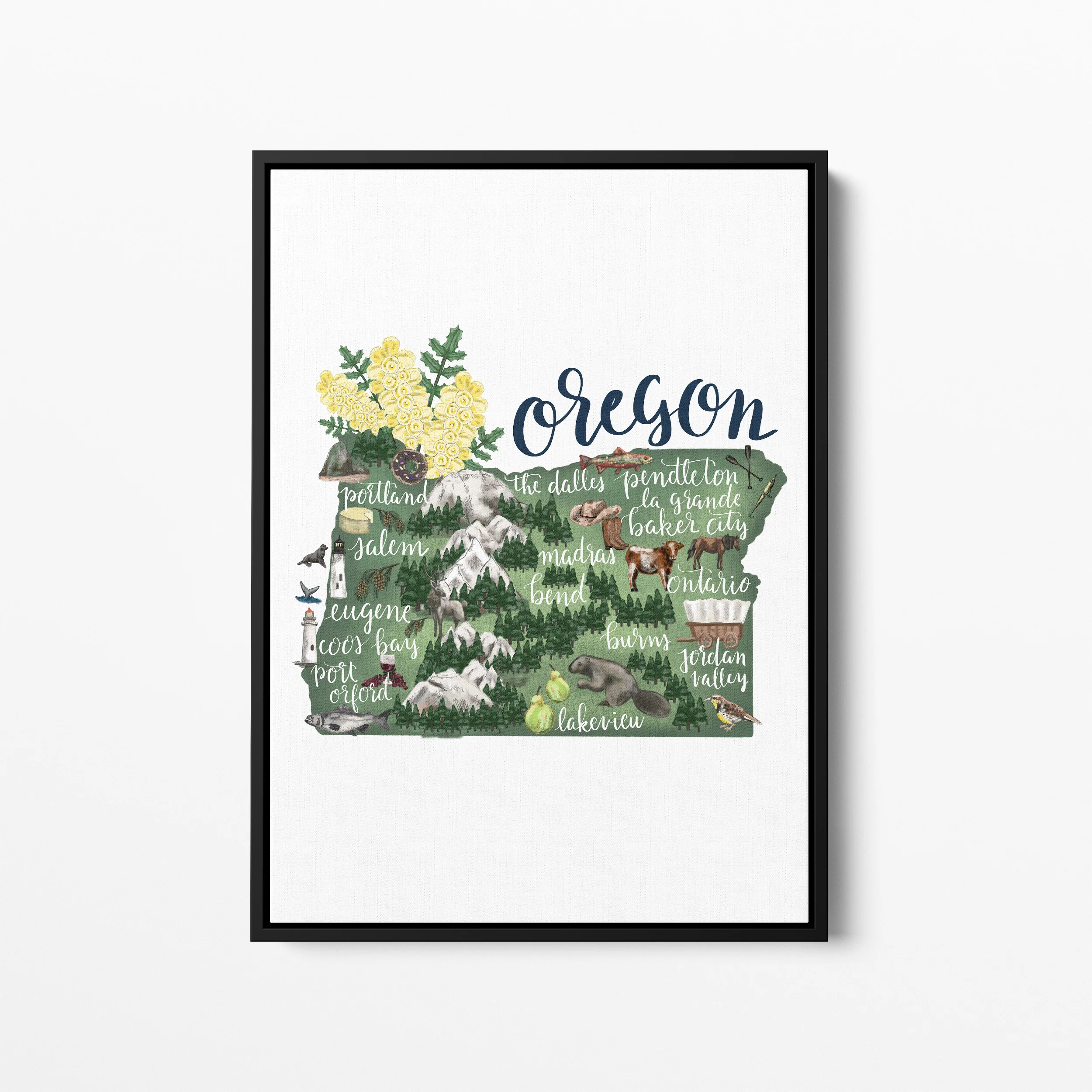 Oregon Map - Image 2