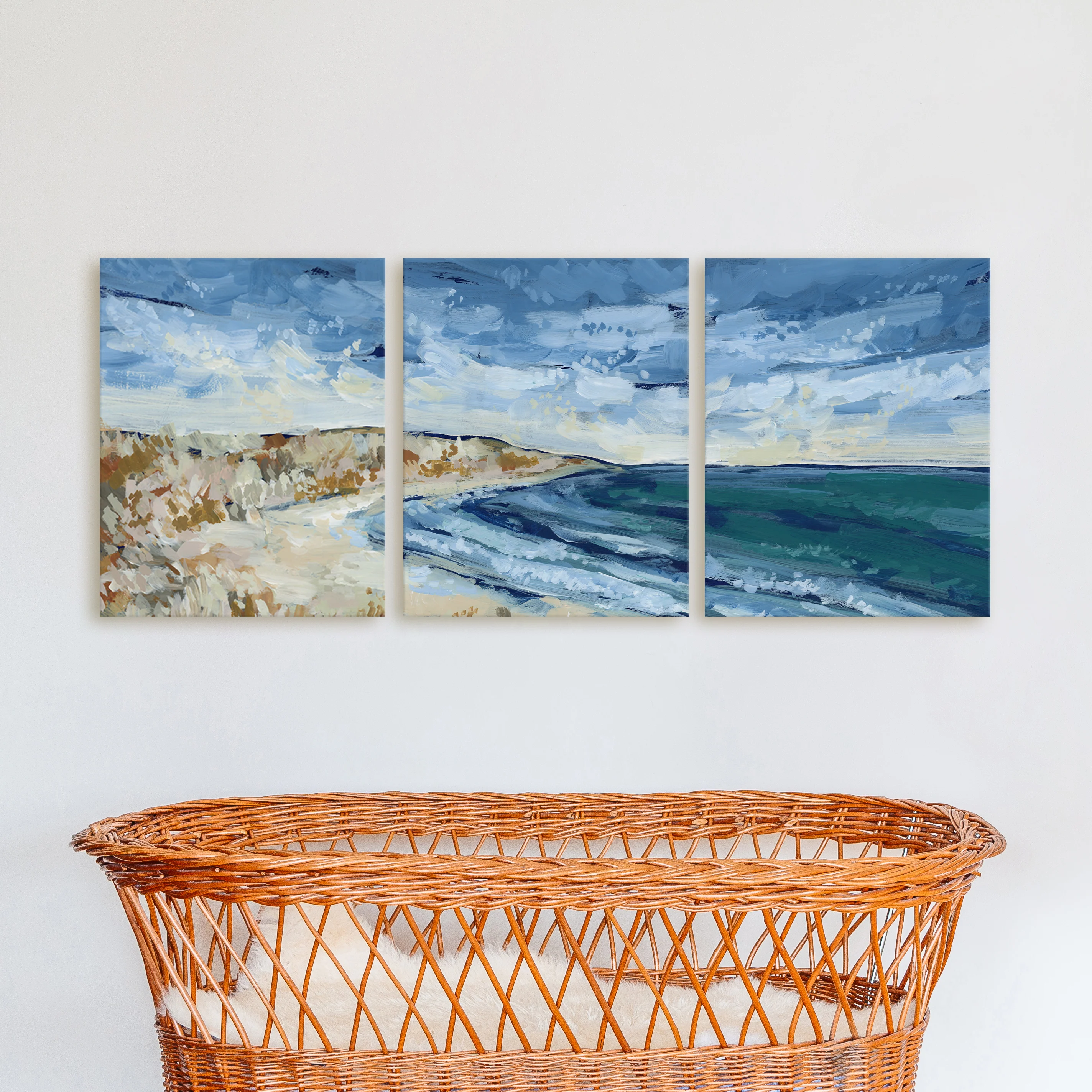 Pacific Views Triptych - Set of 3 - Image 6