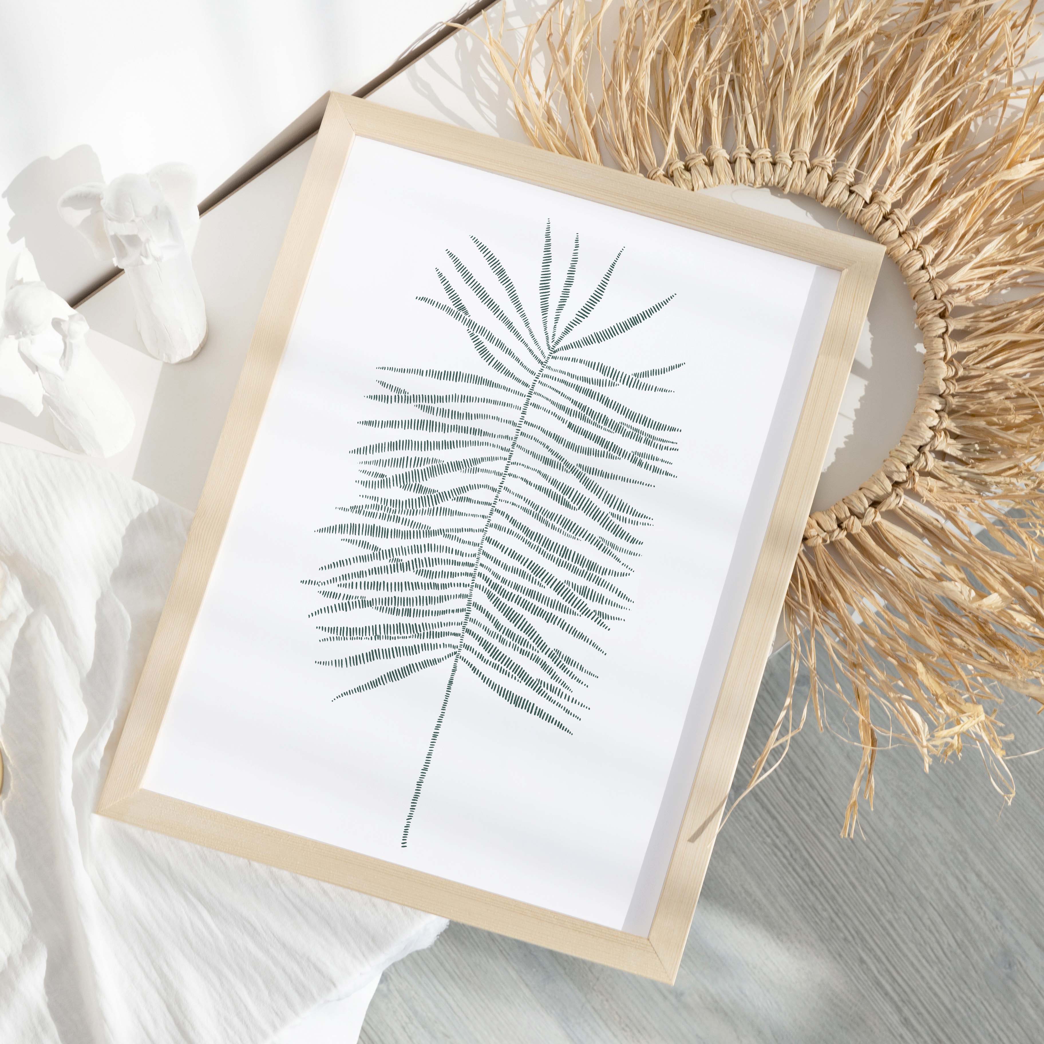 Palm Frond Leaf Study - Image 7