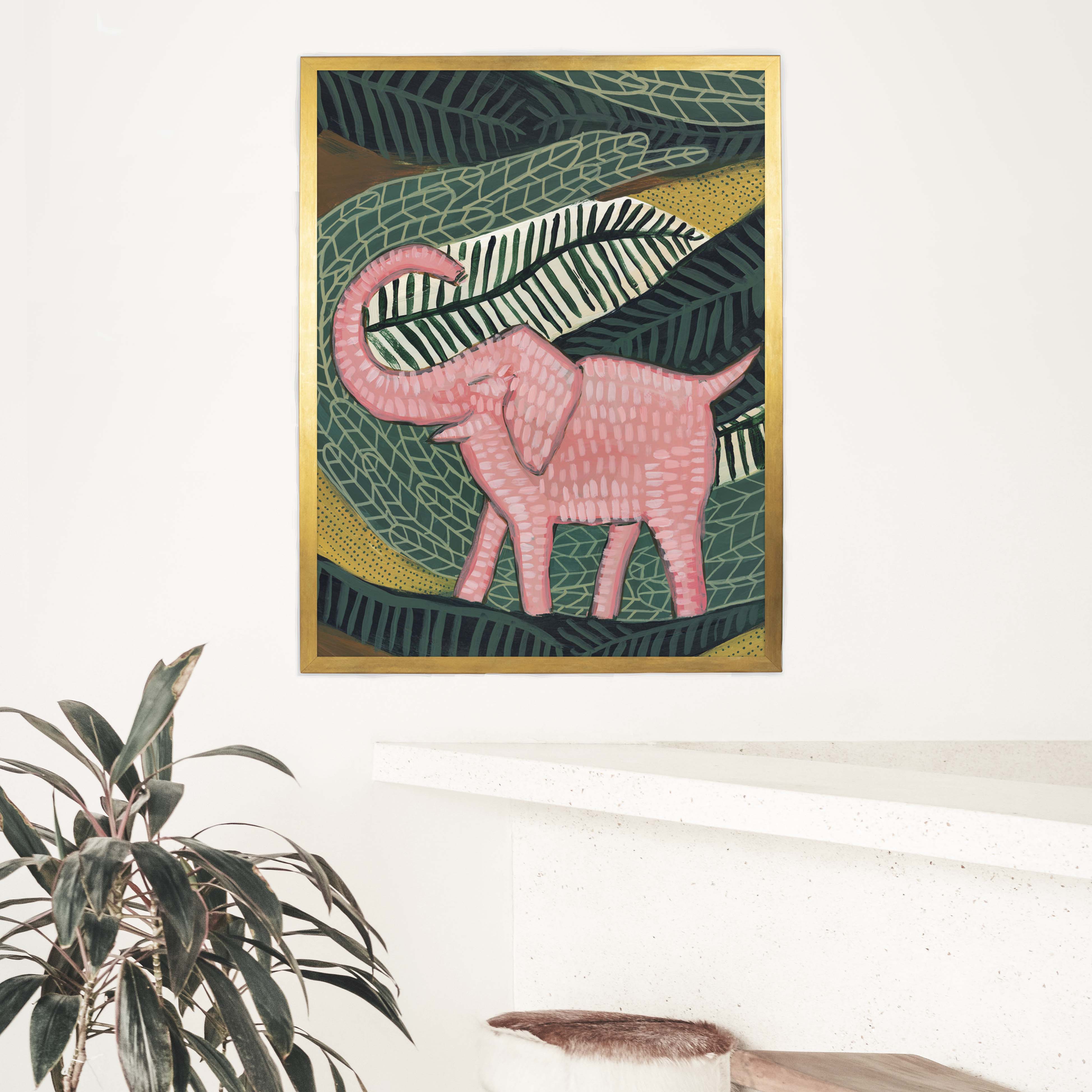 Pink Jungle Elephant - Image 8