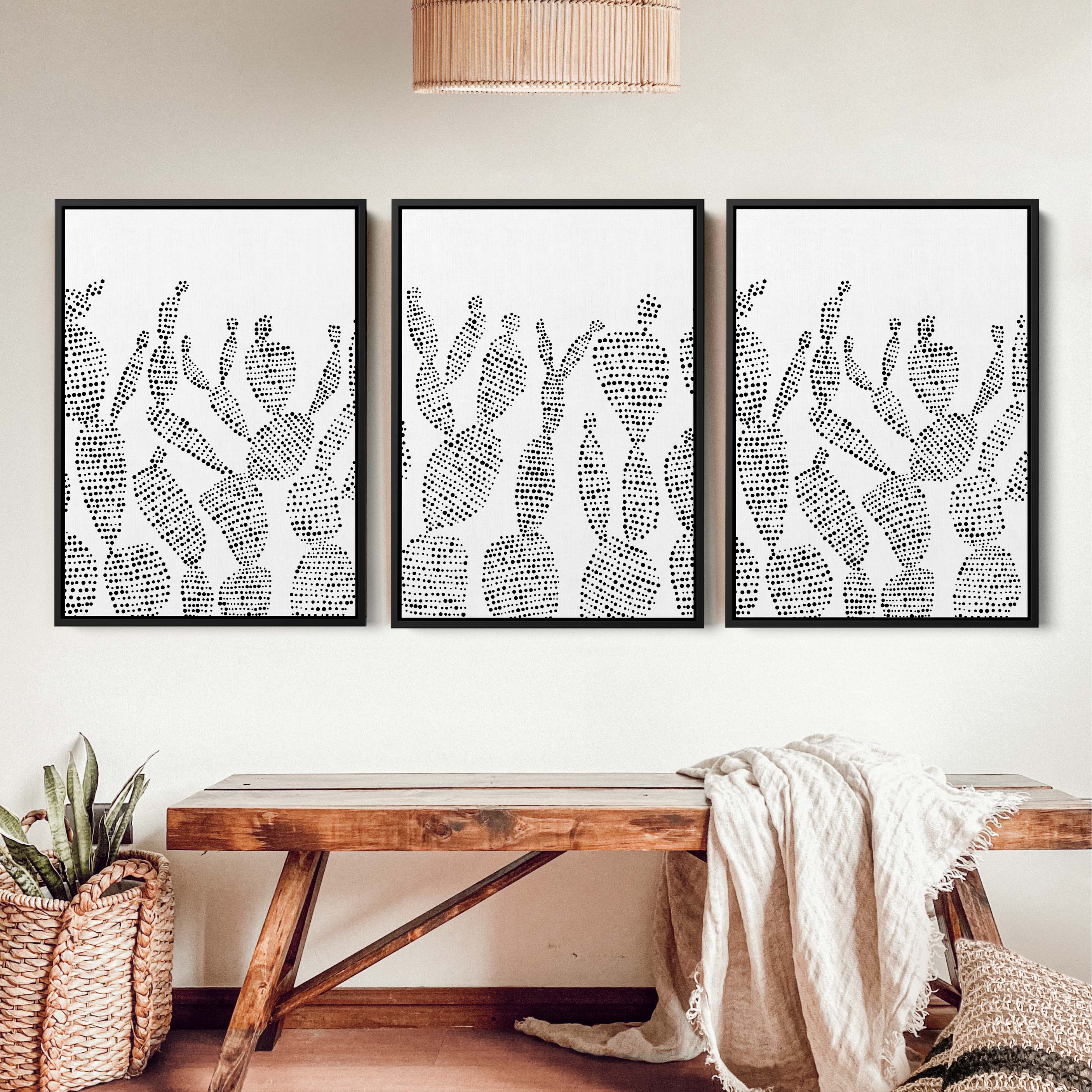Prickly Pear Cactus Garden - Set of 3 - Image 9