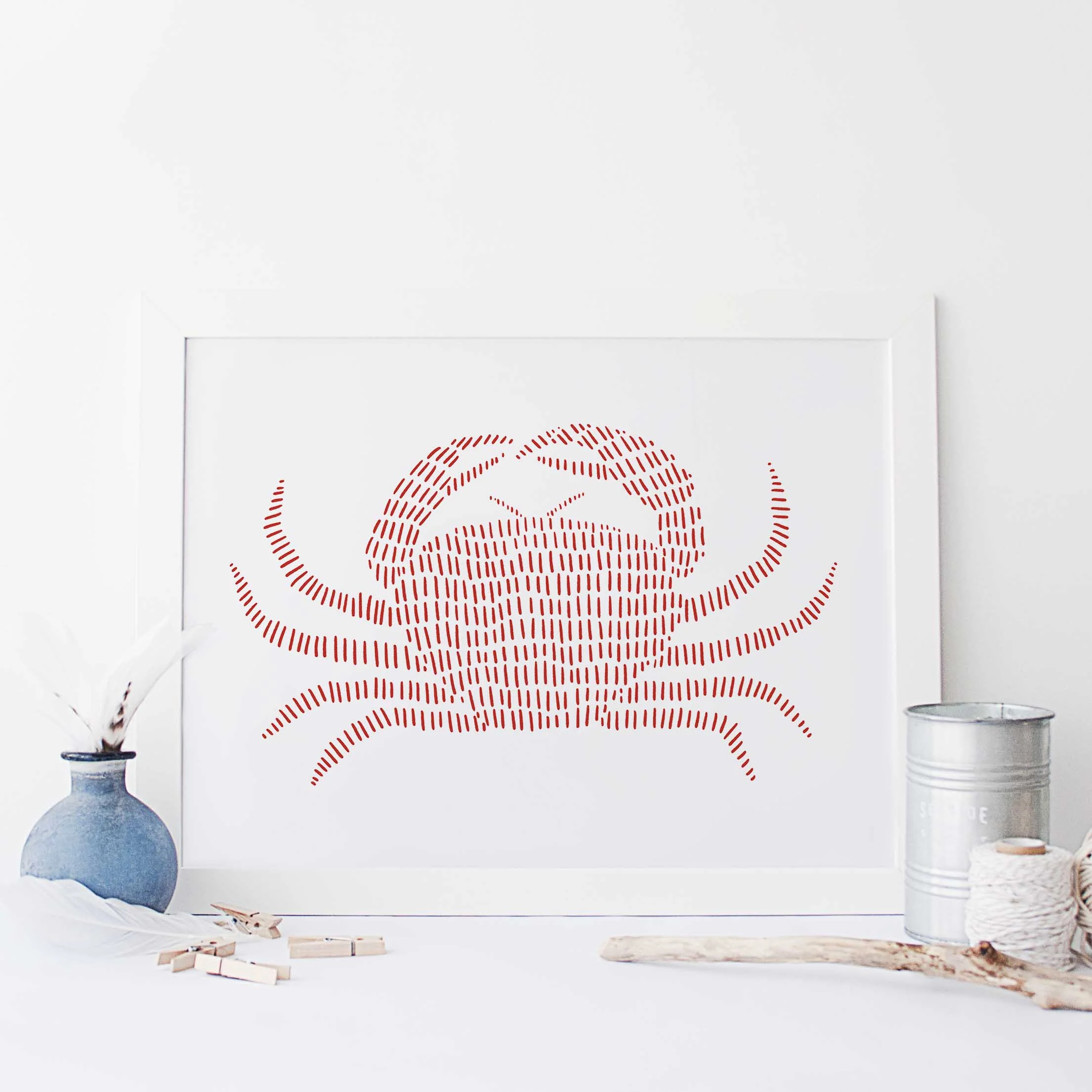 Red Crab Illustration - Image 5