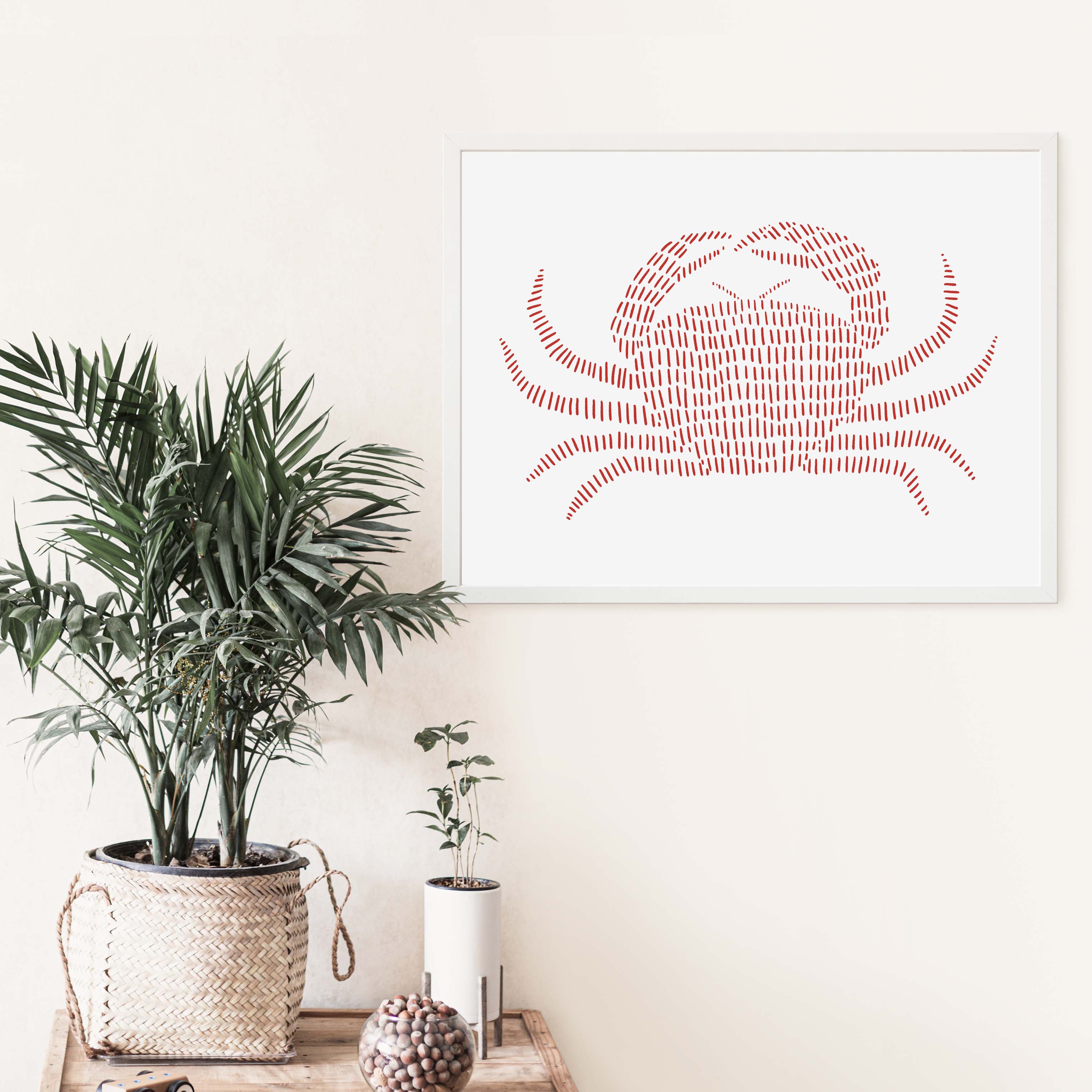 Red Crab Illustration - Image 8