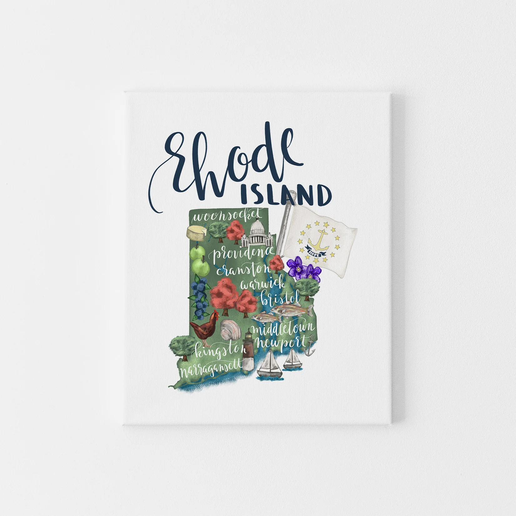 Rhode Island Map - Image 6