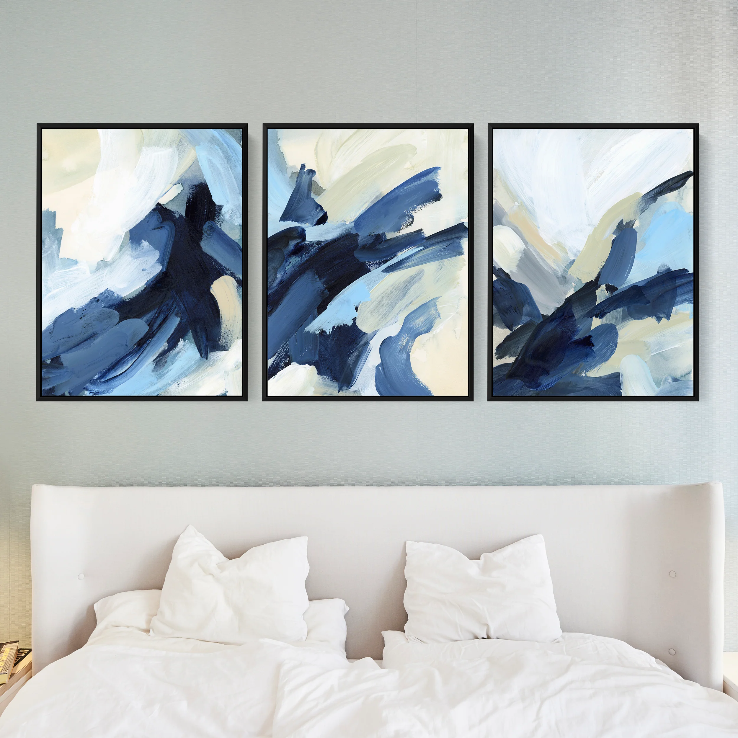 Rough Seas Abstract - Set of 3 - Image 10