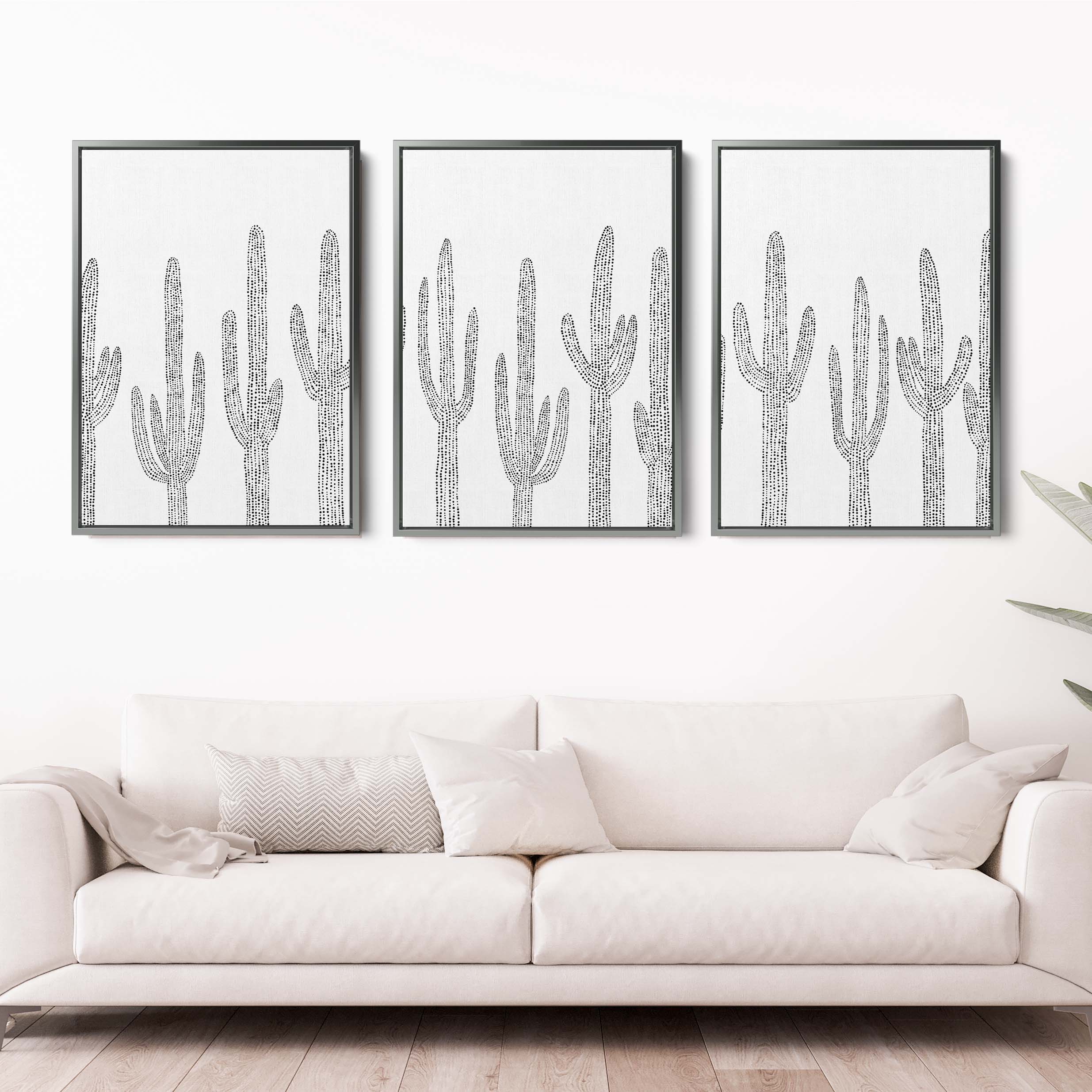 Saguaro Cactus Modern Minimalist - Set of 3 - Image 11