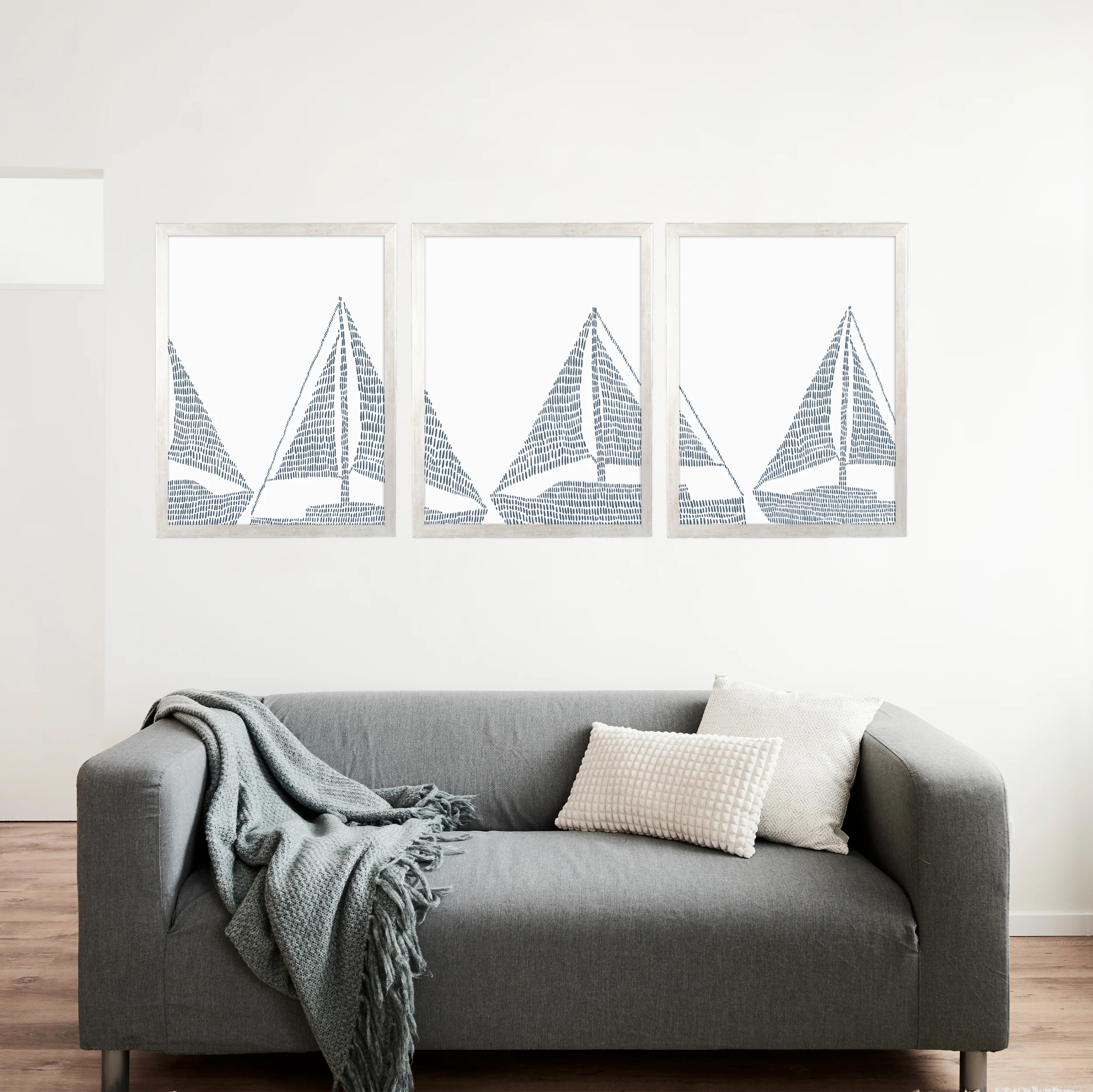Sailboat Nautical Illustration - Set of 3 - Image 10