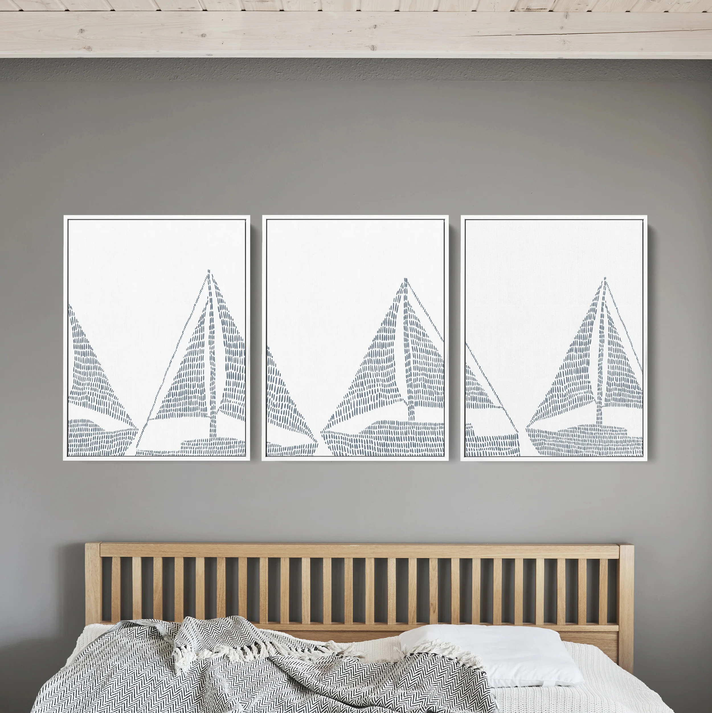 Sailboat Nautical Illustration - Set of 3 - Image 11