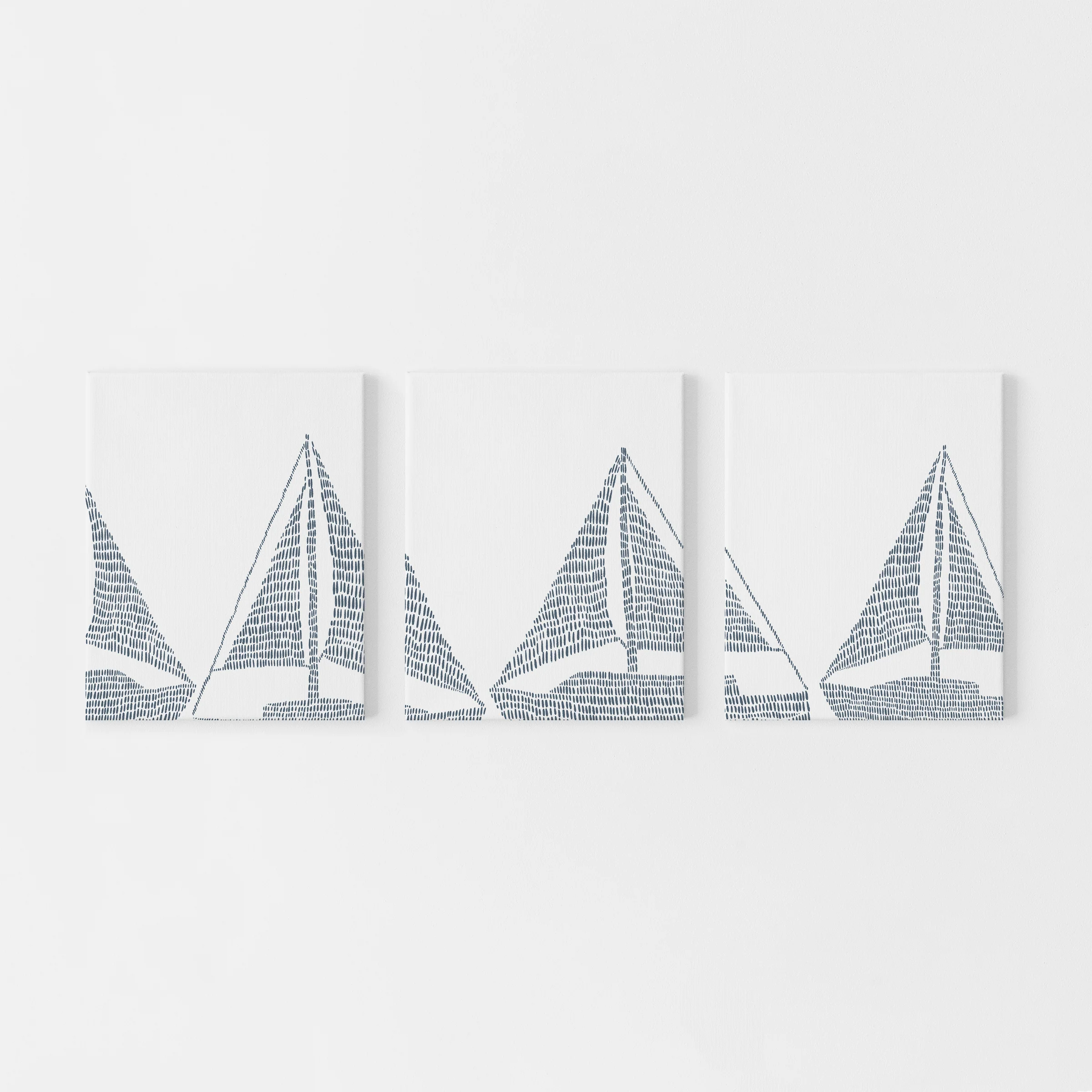 Sailboat Nautical Illustration - Set of 3 - Image 3