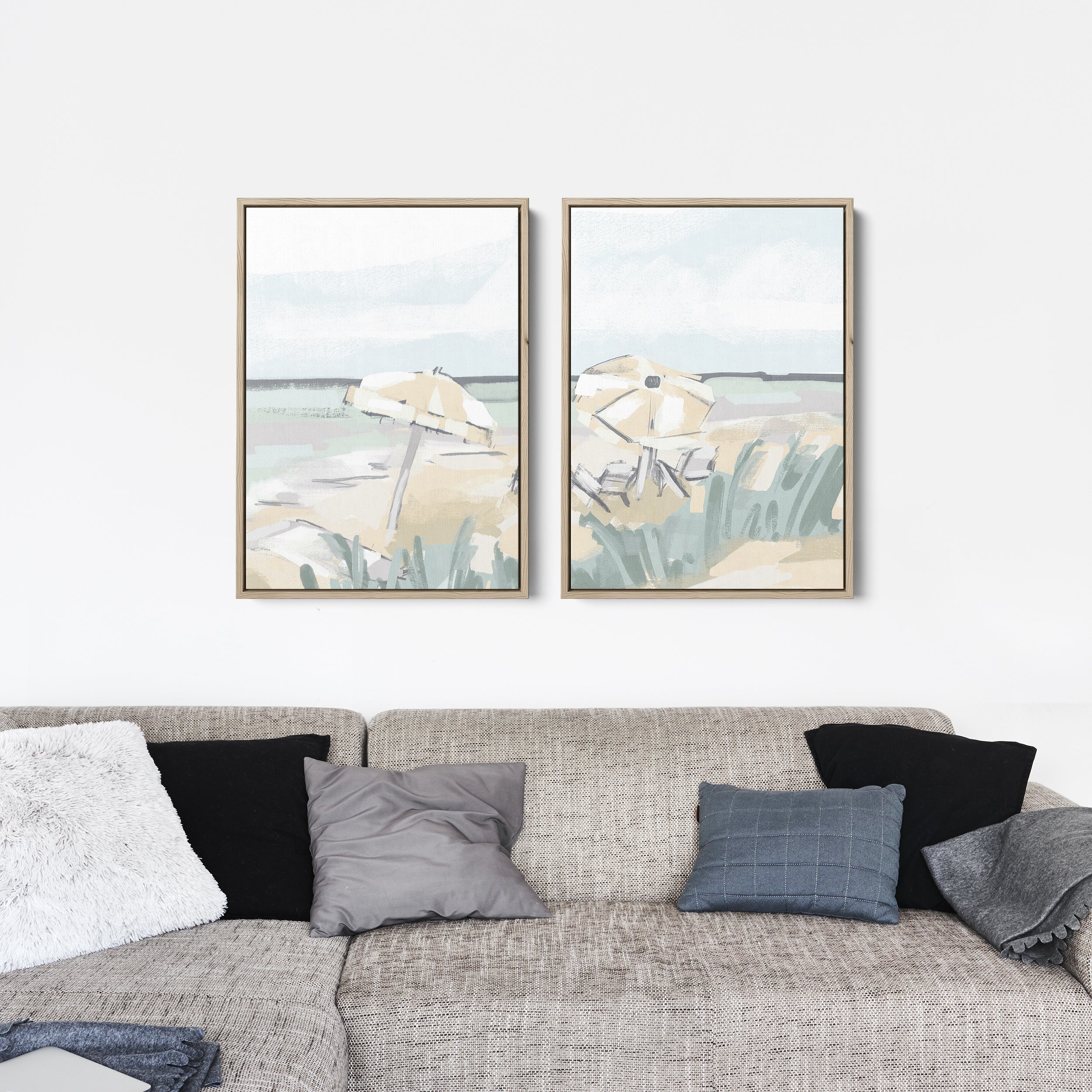 Salt Air Diptych - Set of 2 - Image 11