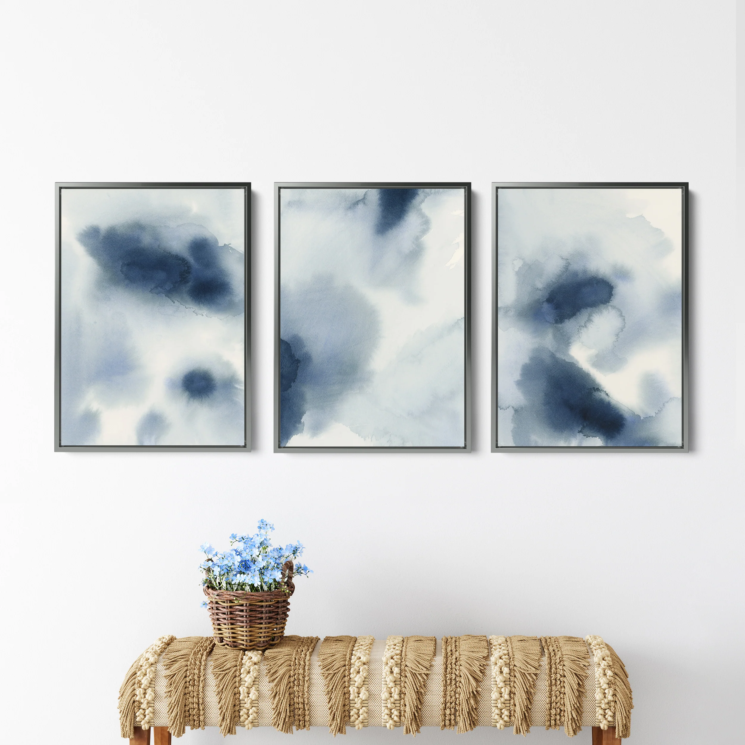 Saltwater Washes Triptych - Set of 3 - Image 6