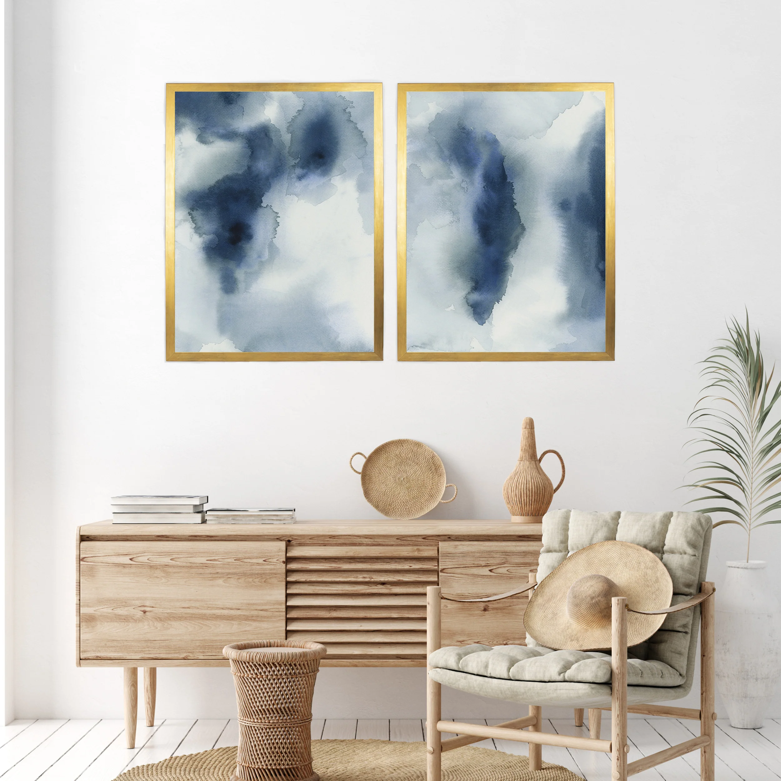 Sea Smoke Diptych - Set of 2 - Image 9