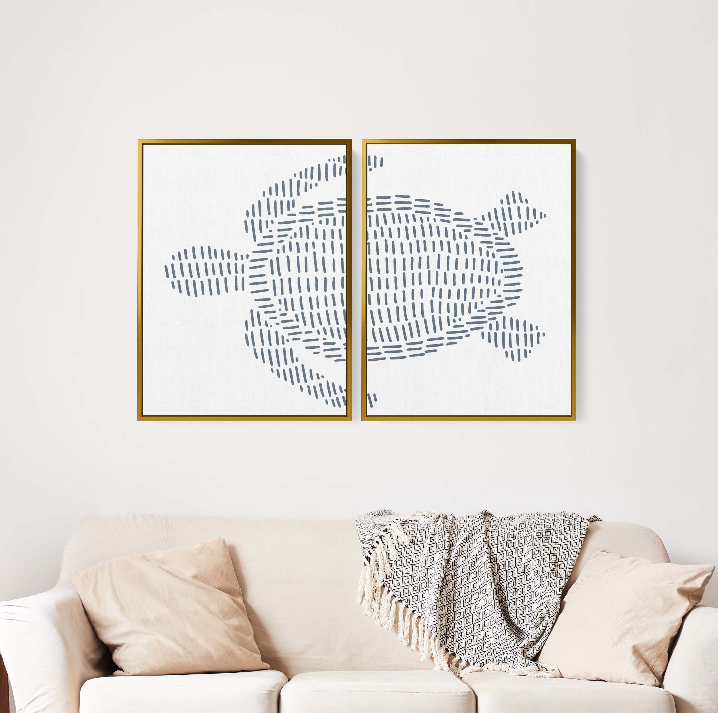 Sea Turtle Illustration - Set of 2 - Image 9
