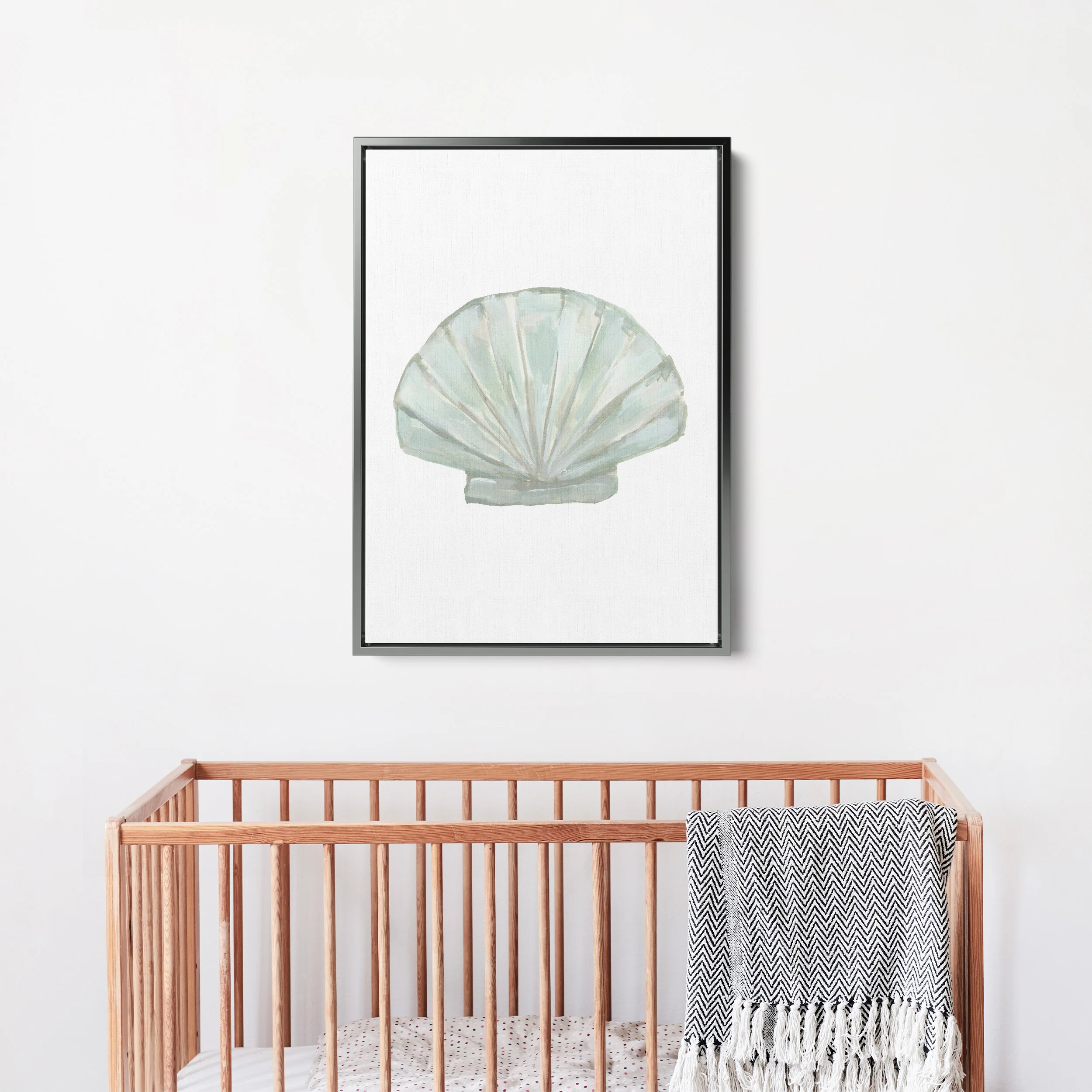Seashell Painting, No. 1 - Image 7