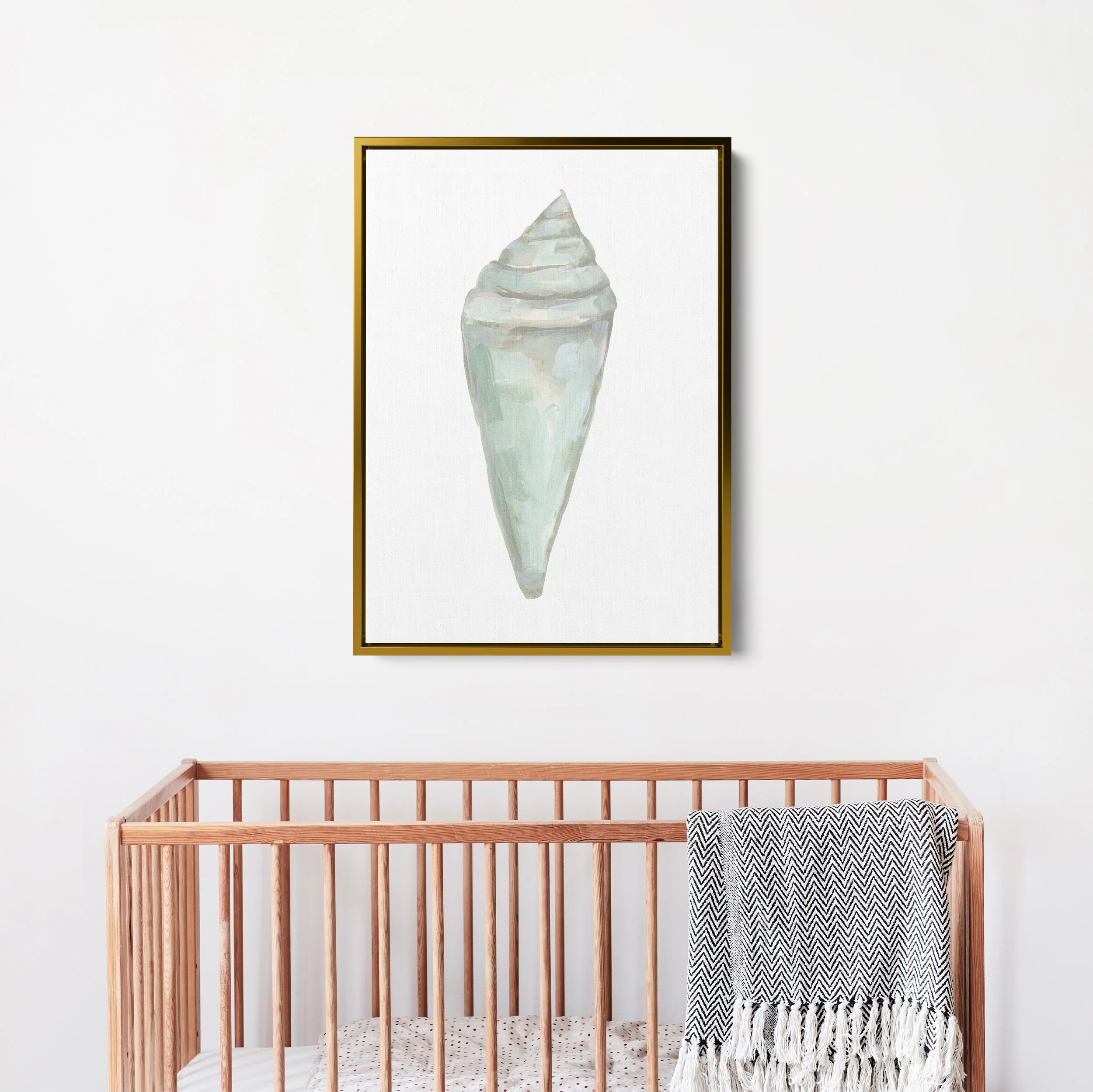Seashell Painting, No. 3 - Image 6
