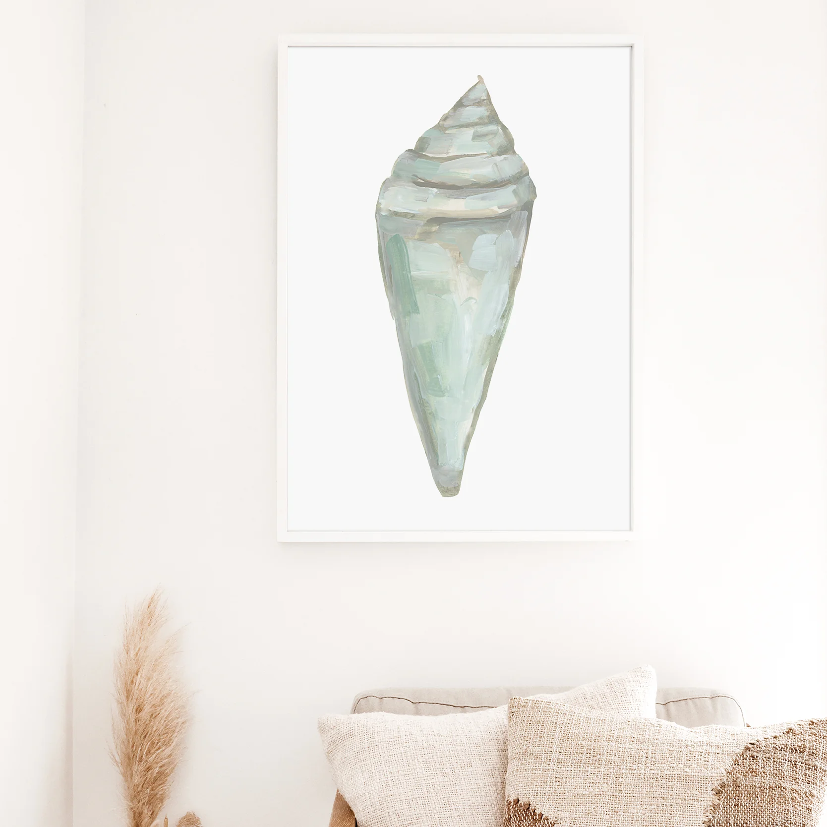 Seashell Painting, No. 3 - Image 8