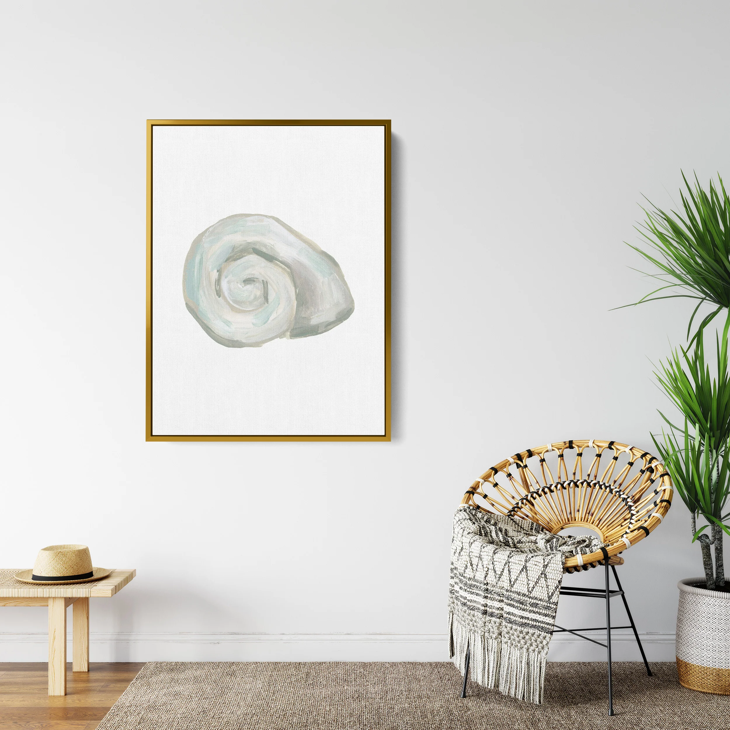 Seashell Painting, No. 5 - Image 6