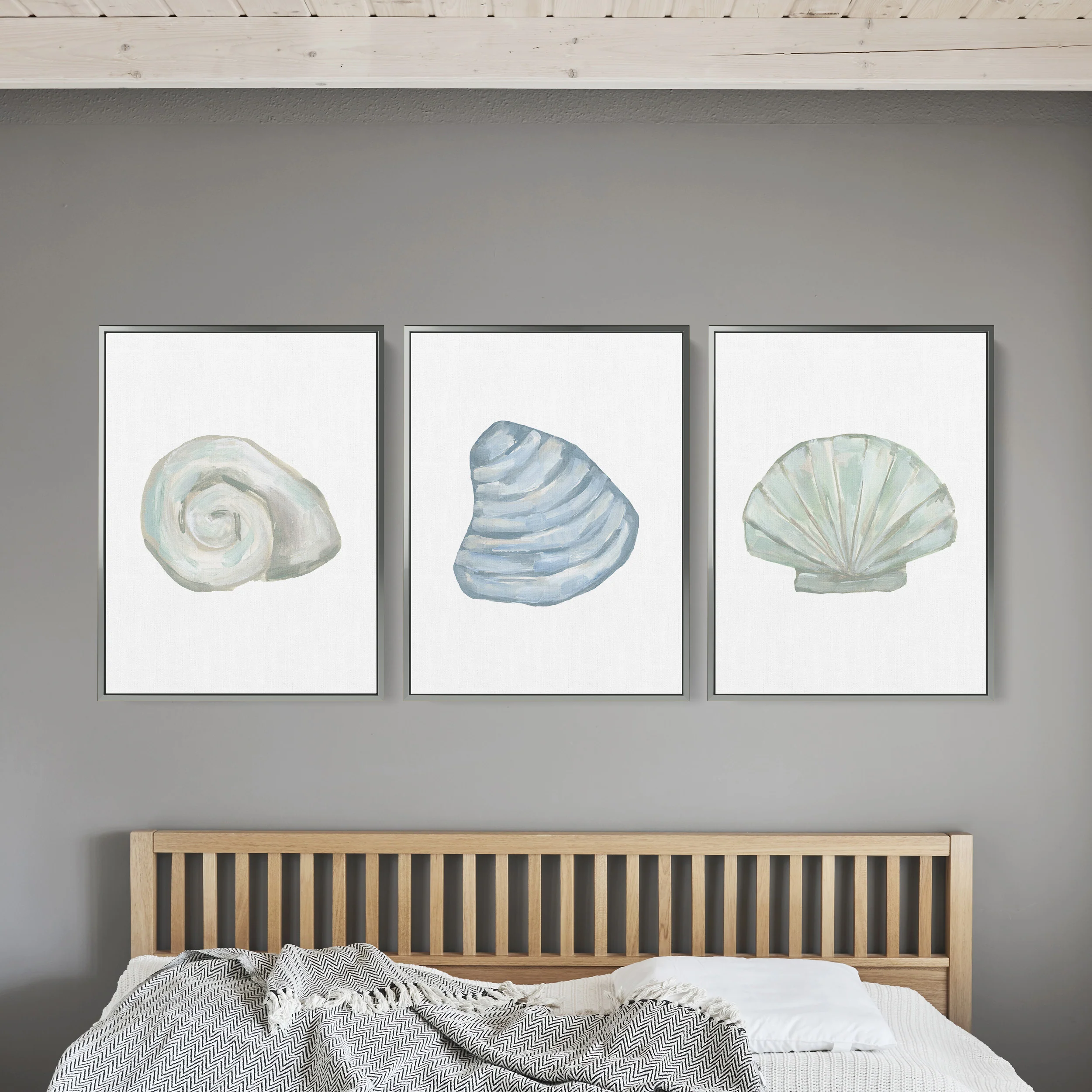 Seashell Trio, No. 2 - Set of 3 - Image 10