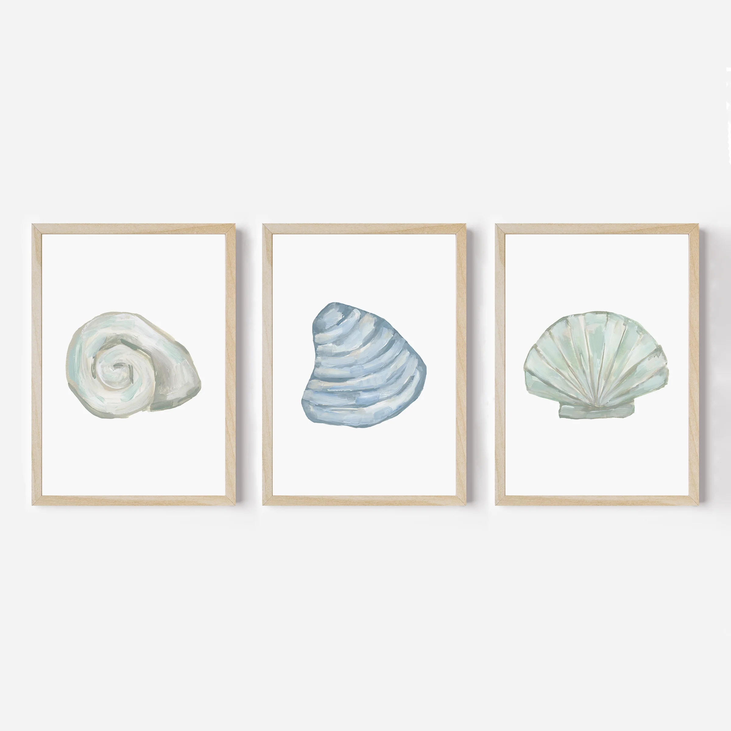 Seashell Trio, No. 2 - Set of 3 - Image 2