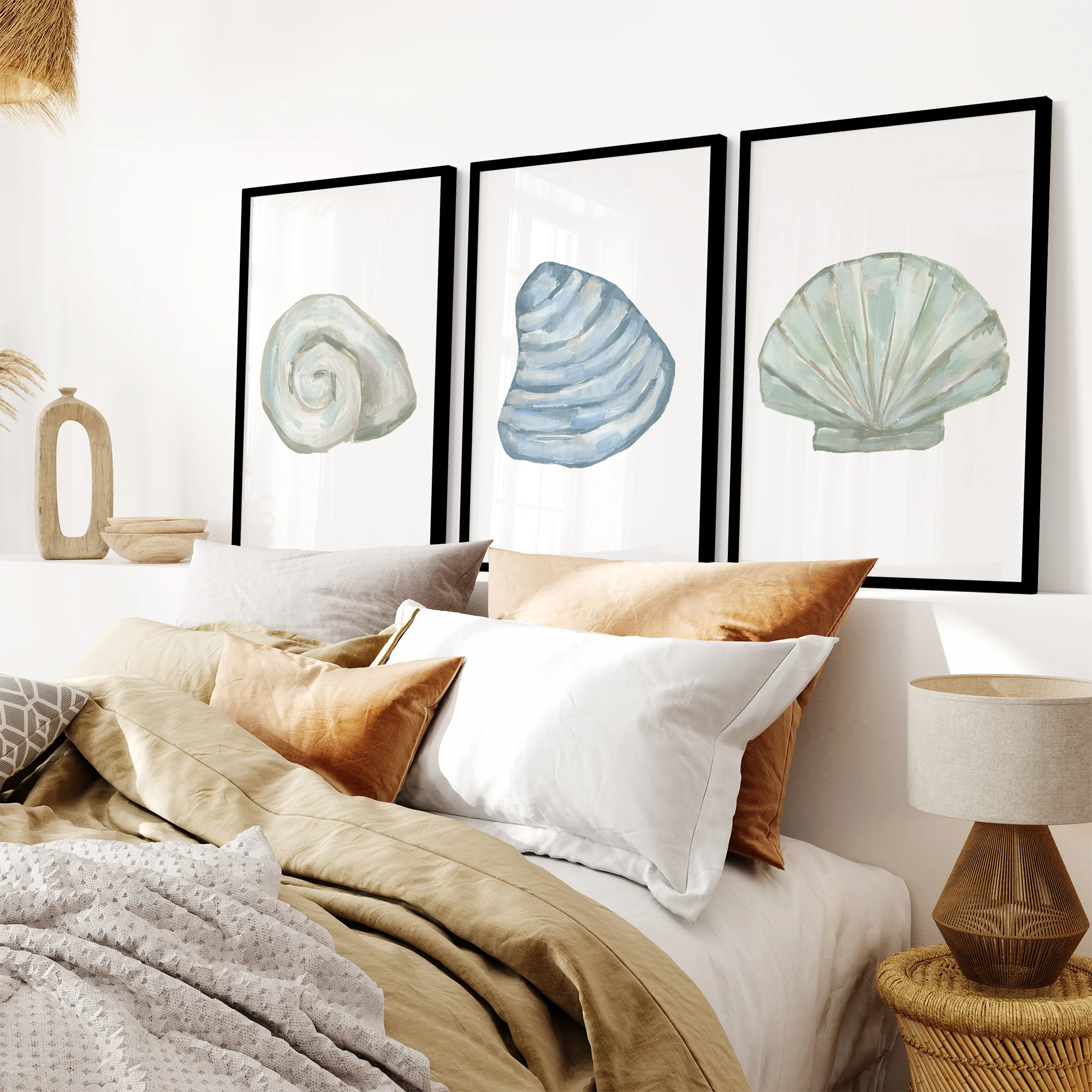 Seashell Trio, No. 2 - Set of 3 - Image 5