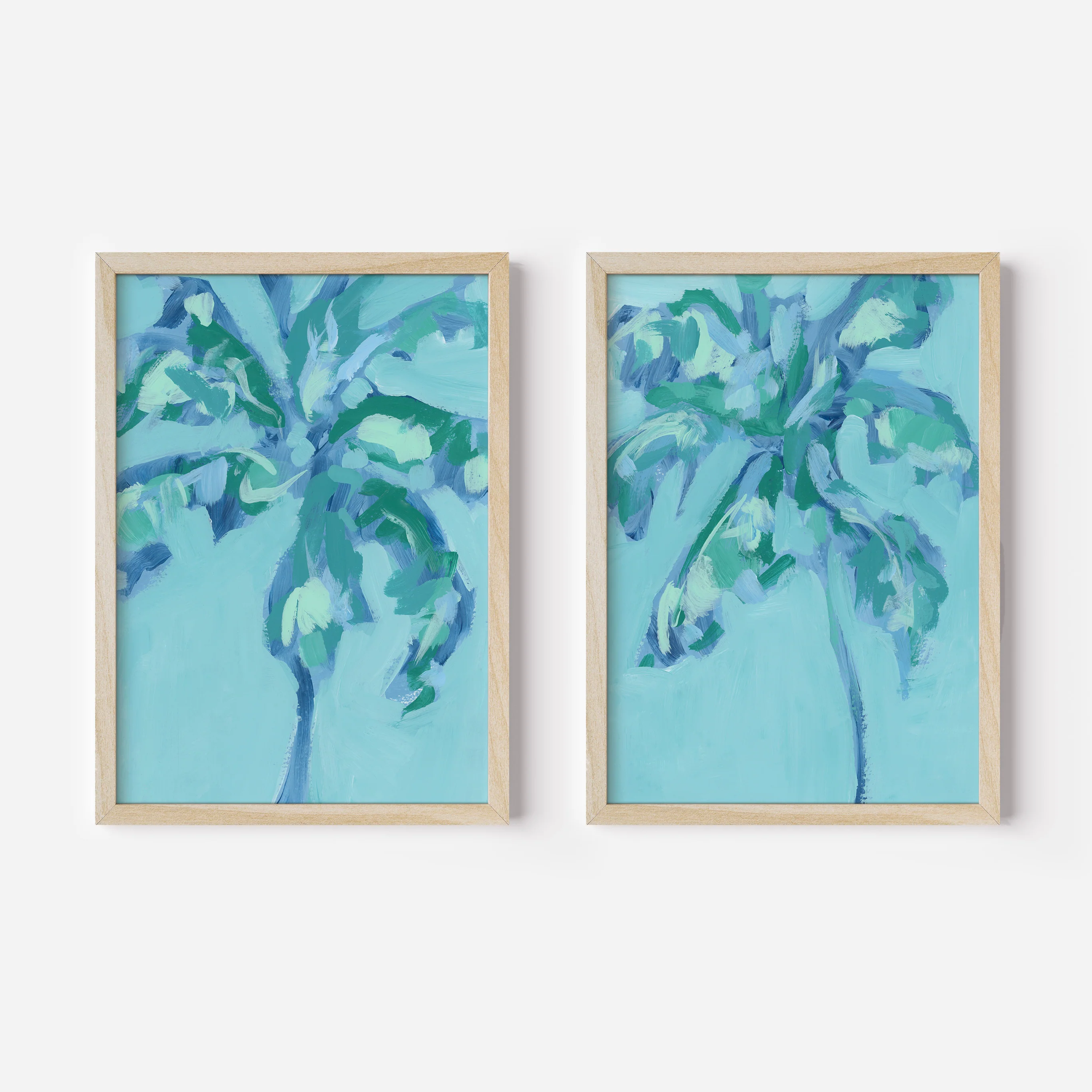 Seaside Sway Diptych - Set of 2 - Image 2