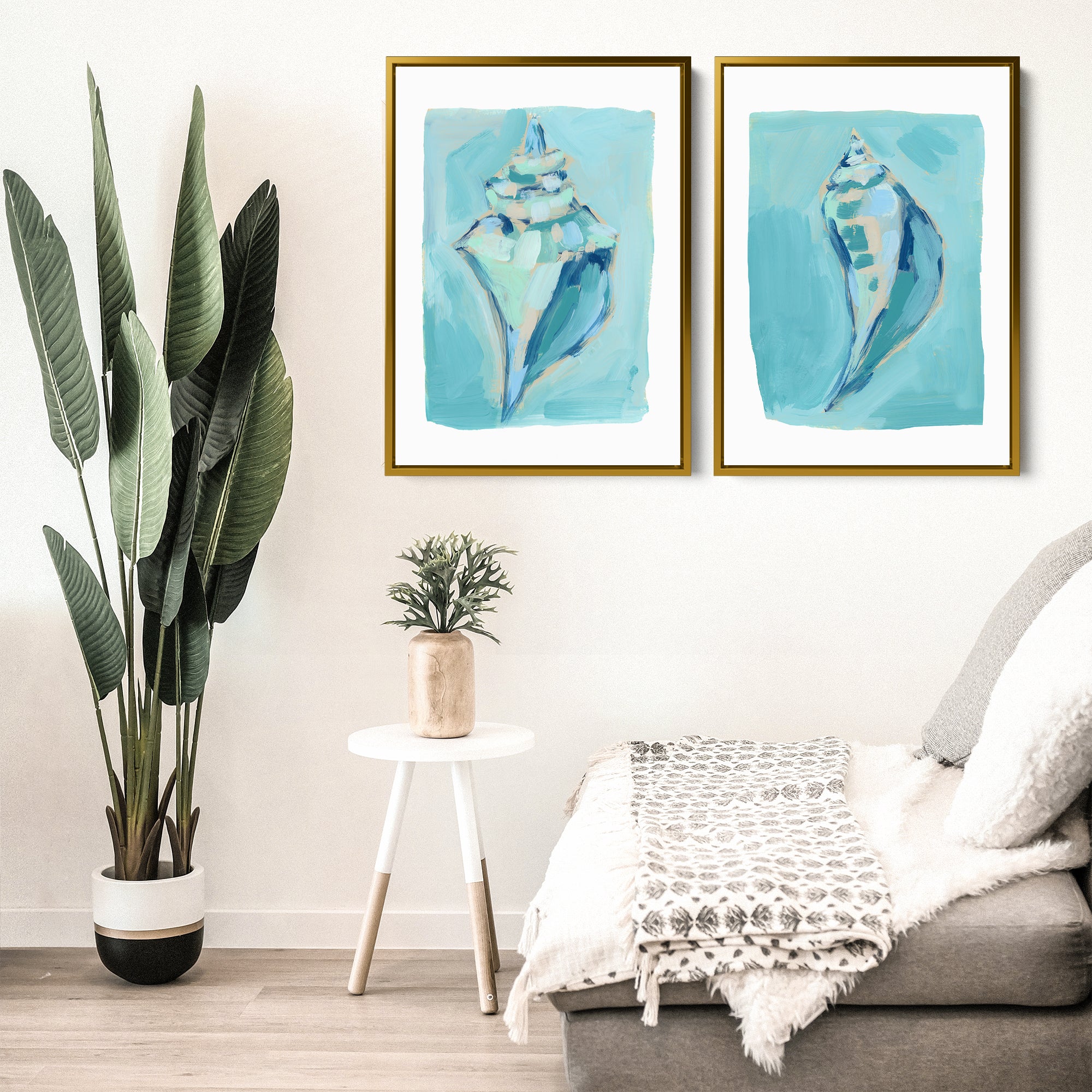 Shoreside Shells Diptych - Set of 2 - Image 9