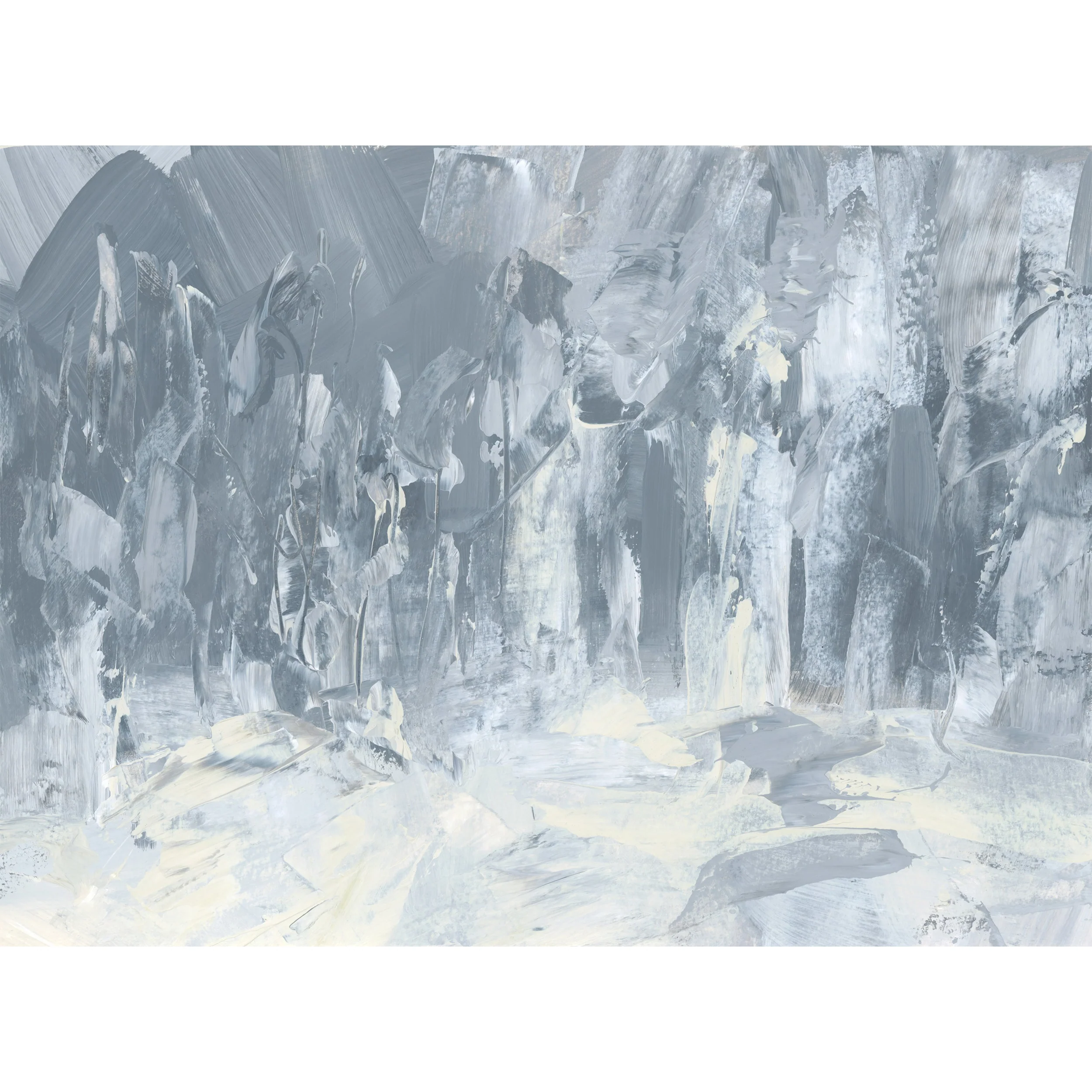 Snowy Forest -- 8.5x11.5" on Paper - Image 2